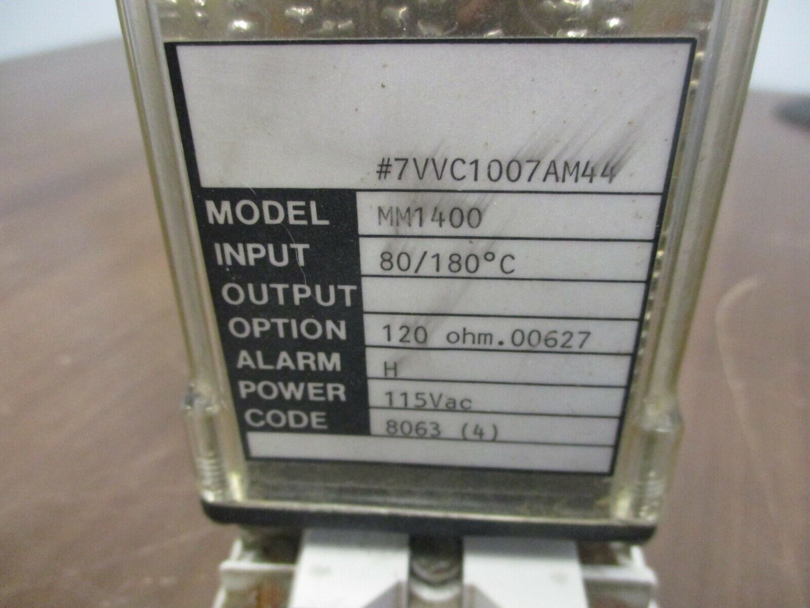 Wilkerson Mighty Module MM1400 115VAC Option: 120ohm.00627 w/ Base Used