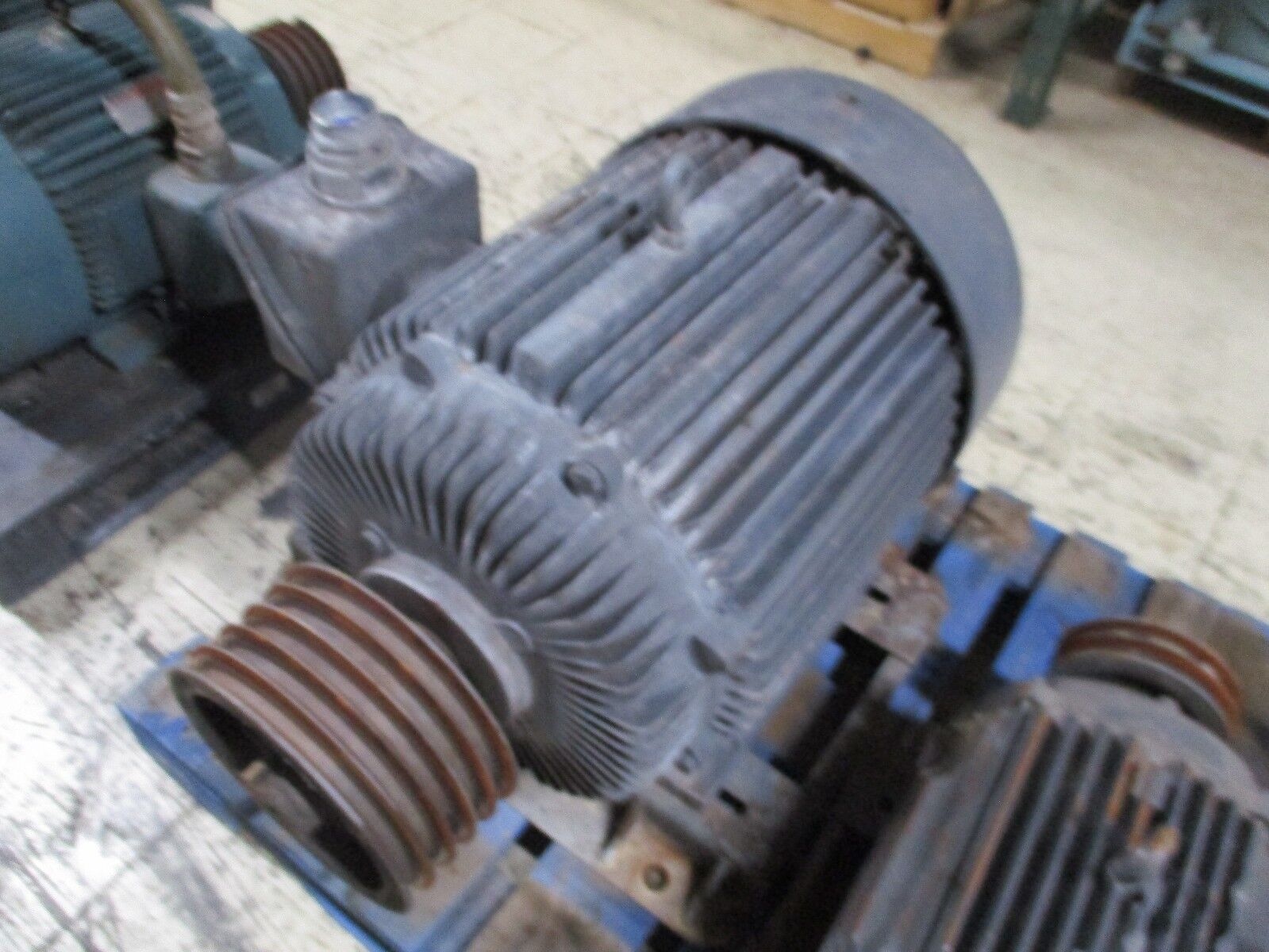 Marathon AC Motor 2F 405TTFS7260AN W 75HP 1800RPM FR: 405T ENCL: TEFC 460V Used