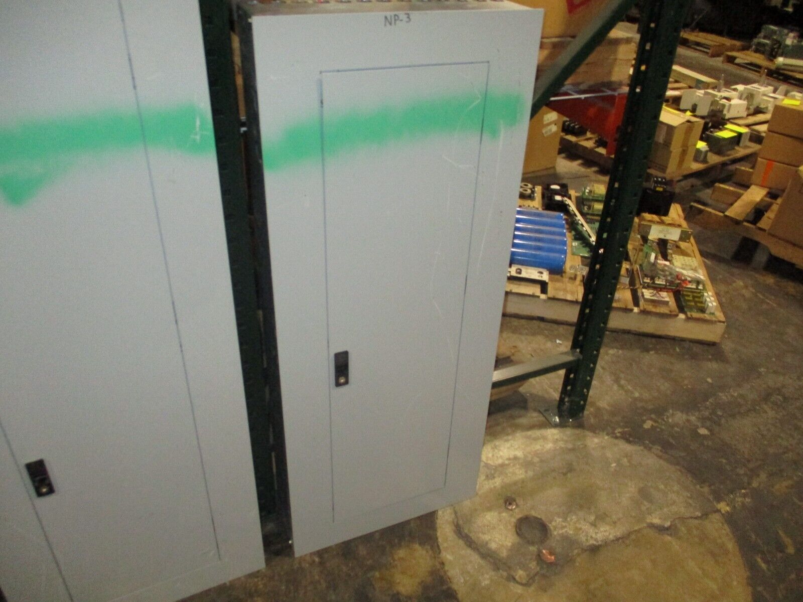 GE Main Lug Breaker Panel AQU3422RCX 225A Max 208Y/120V 3Ph 4W 42-Circuit Used