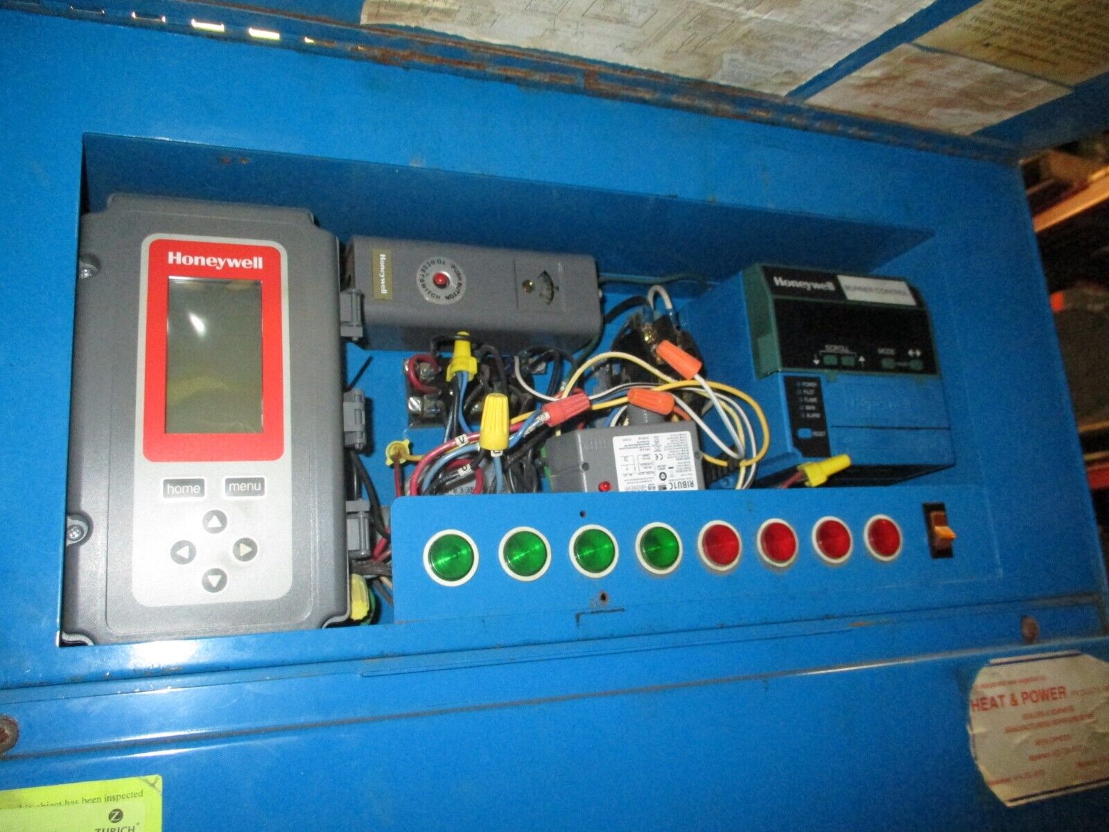 P-K Thermific Boiler N-1900-2 1,900,000 BTU Natural Gas 120V 1Ph 60Hz 12A Used