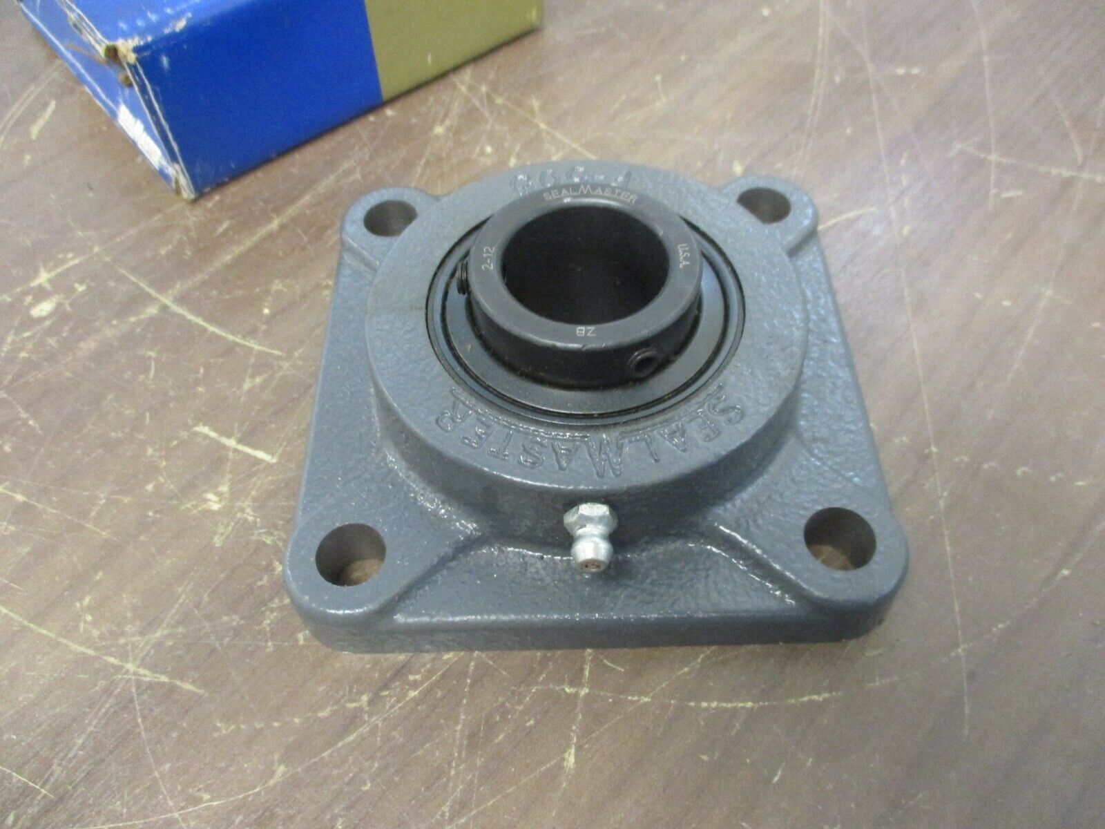 SealMaster Gold Line Flange Bearing SF-18 1 1/8" New Surplus