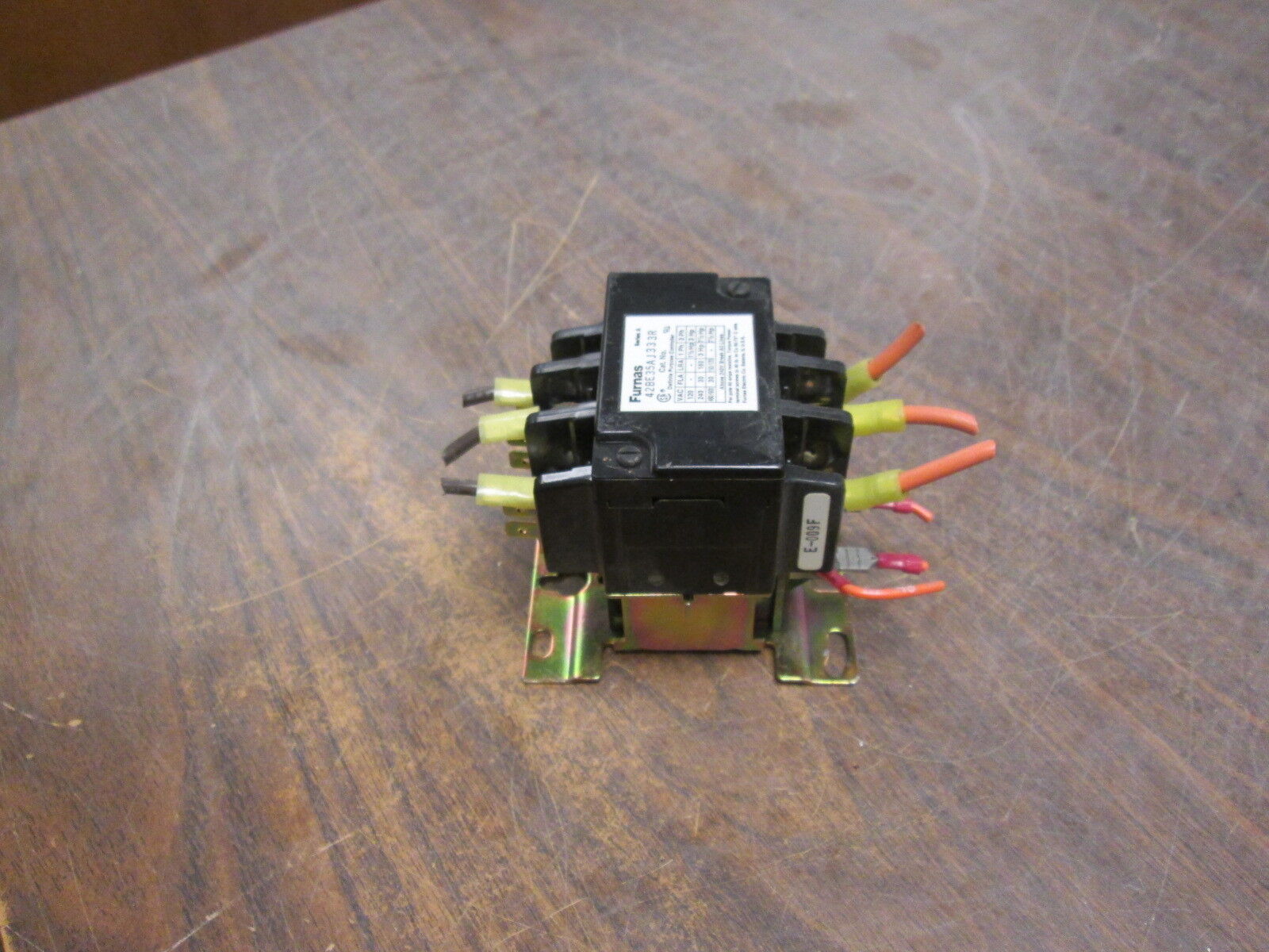 Furnas Definite Purpose Contactor 42BE35AJ333R 24V Coil 30A 600V Used
