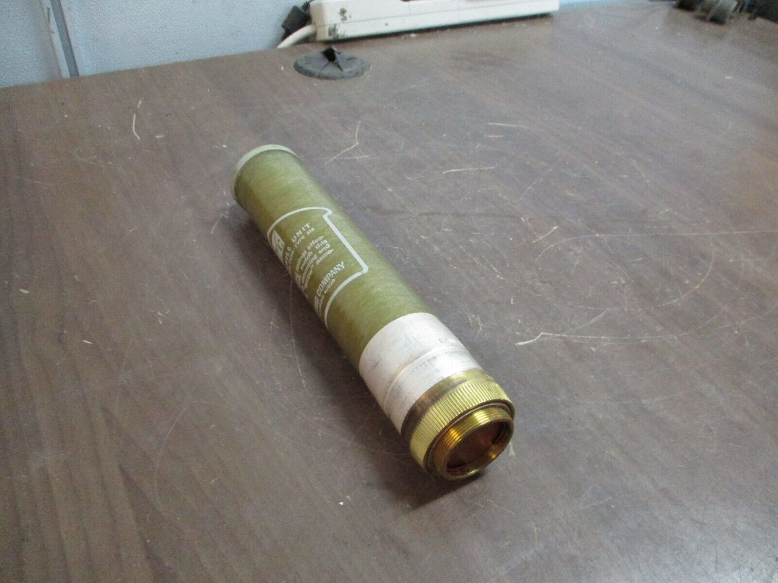 S&C SM-5 Fuse Refill Unit 132150-R4 100E 14.4kV Used