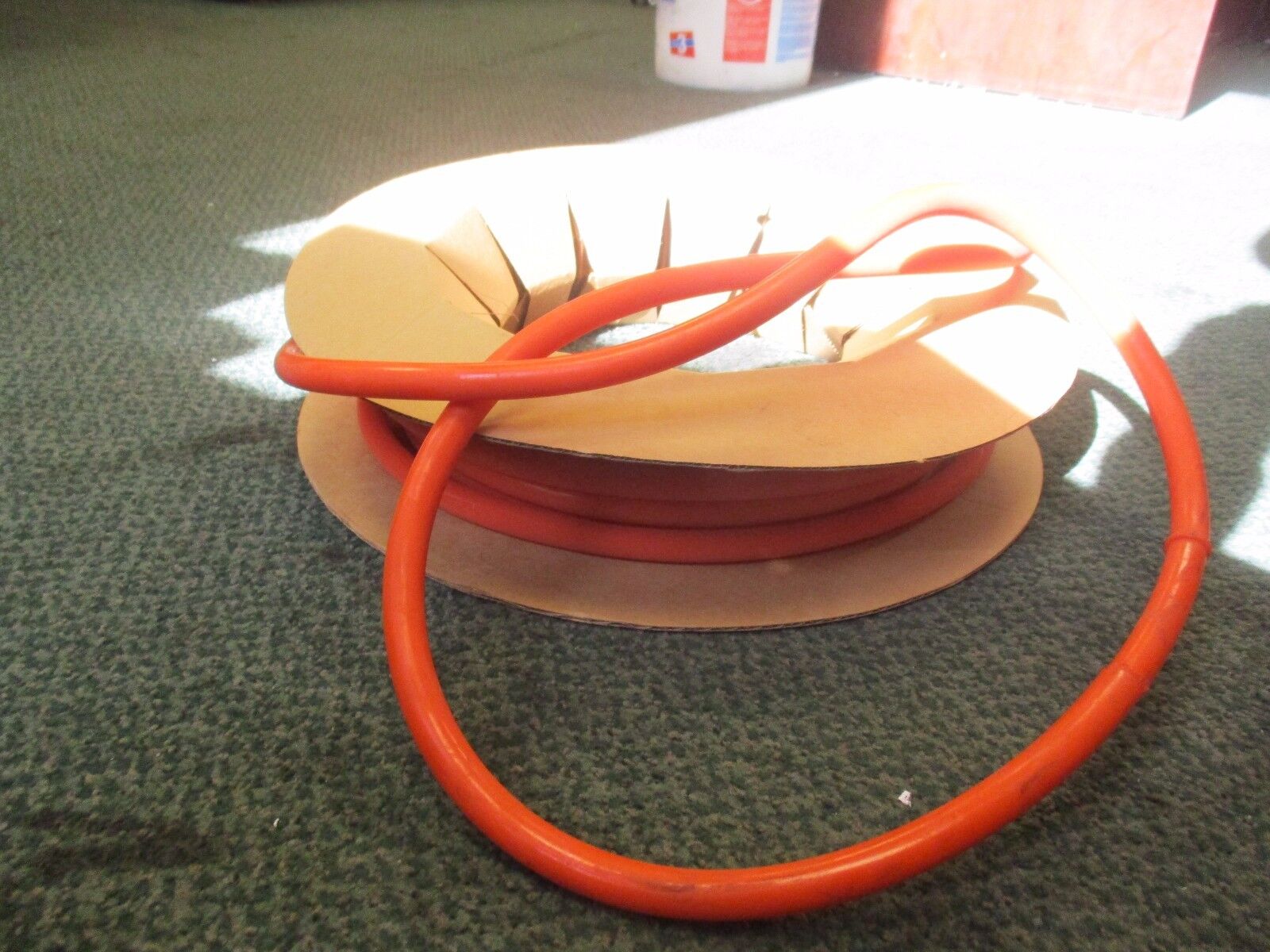 Eagle Belting Round Polyurethane Belt 85 Orange Approx. Soft, 3/4" approx 40'