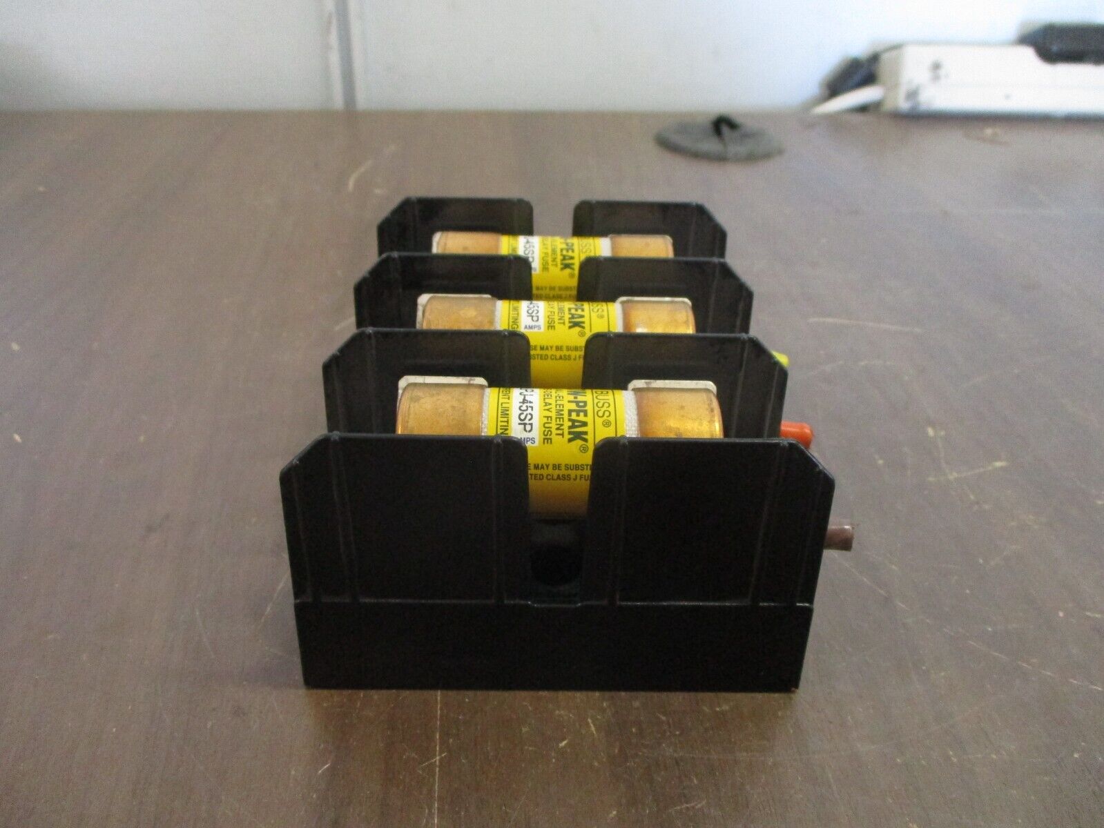 Buss Fuseholder J60060-3C 60A 600V 3P w/ (3) 45A Fuses Used