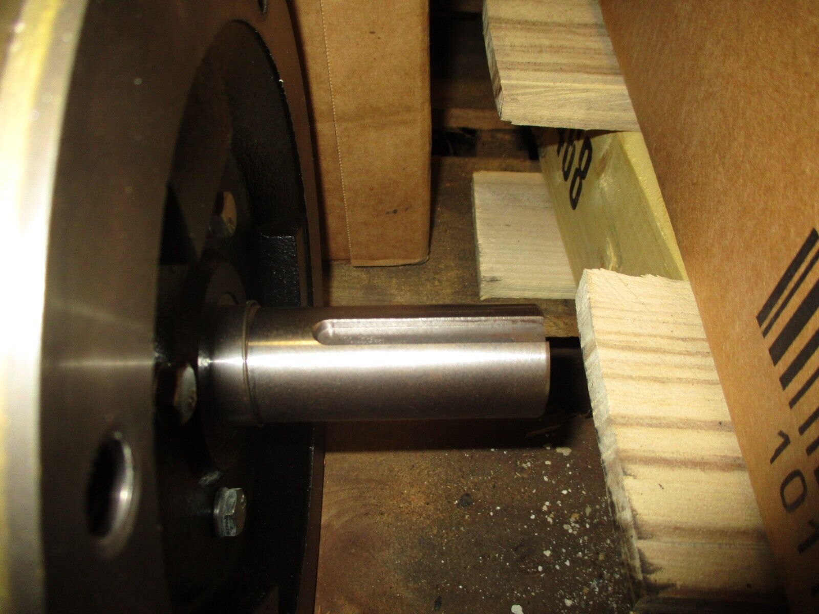 Baldor Motor CEM3665T 5HP 1800RPM 230/460V 13.2/6.6A 3Ph 60Hz Used