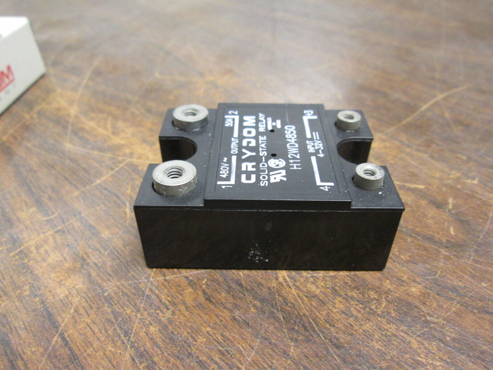 Crydom Solid State Relay H12WD4850 Input: 4-32VDC Output: 480VAC 50A New Surplus