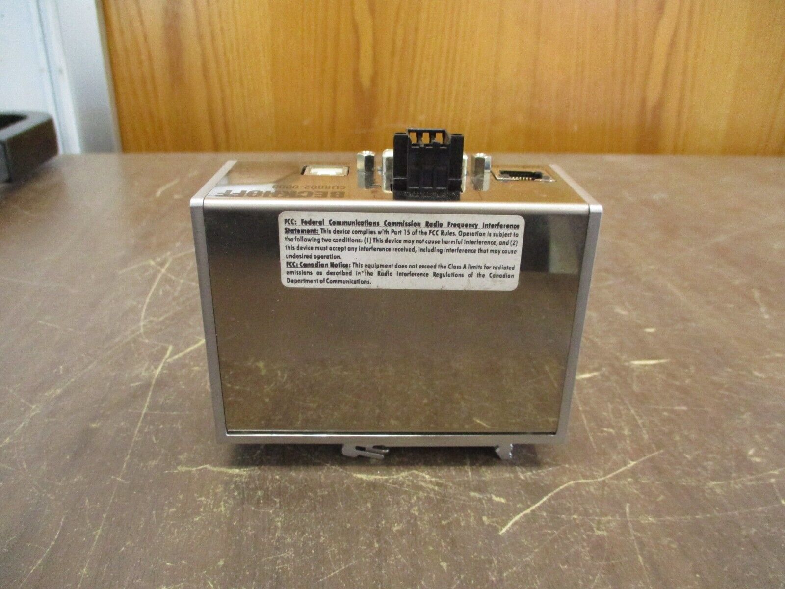 Beckhoff Dual Cable Extender CU8802-0000 Rev. 0.7 Used