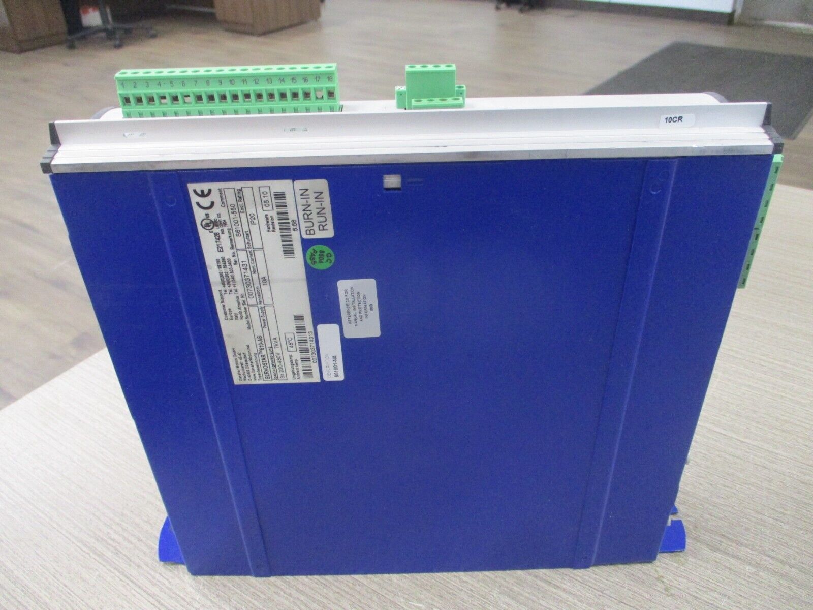 Kollmorgen Servostar Servo Drive 610-AS H/W Rev.05.10 7kVA 3Ph 230-480V 10A Used