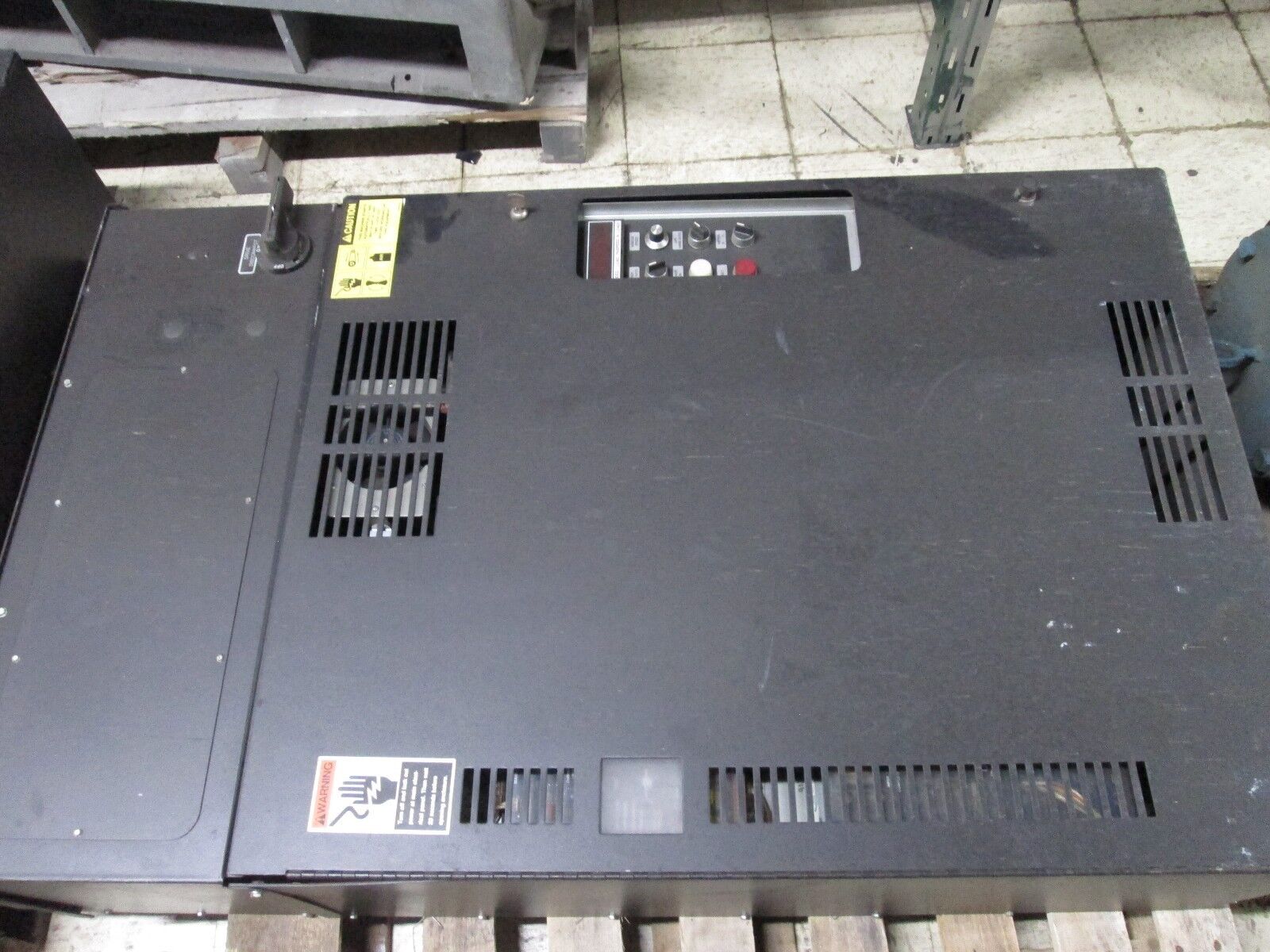 Graham AC Drive 1576AFC20 20HP 3Ph Input: 460V 27A Output: 0-460V 28A Used