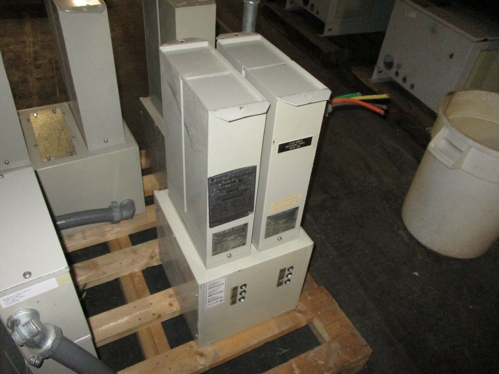 Gentec Capacitor Bank FCB-2U-BFI Type STD-ID0 120kVAR 480V 3Ph 60Hz Used