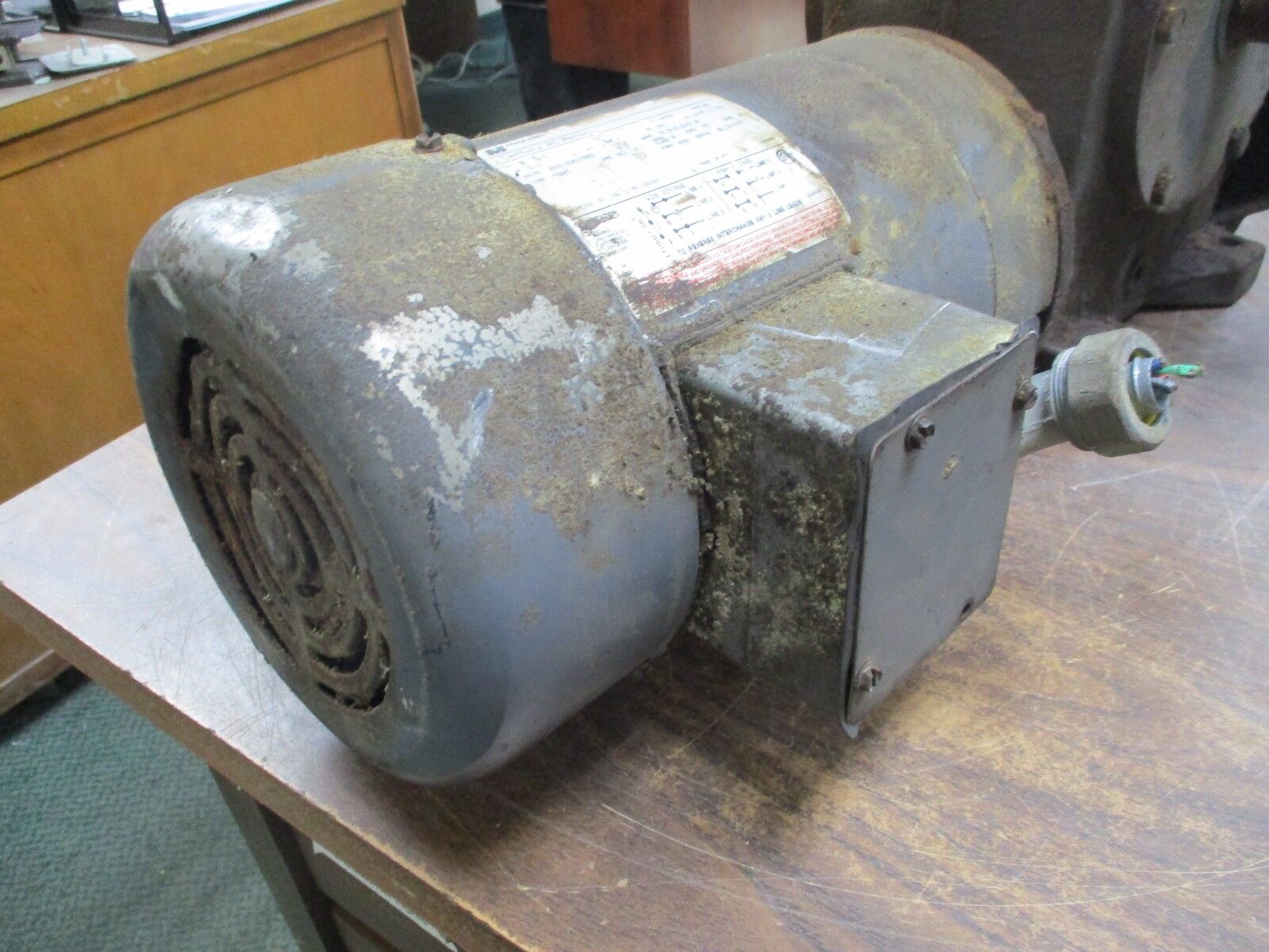 Magnetek H703 Century AC Motor 8-159579-02 2.0HP 1800RPM FR:LA56C ENCL:TE Used