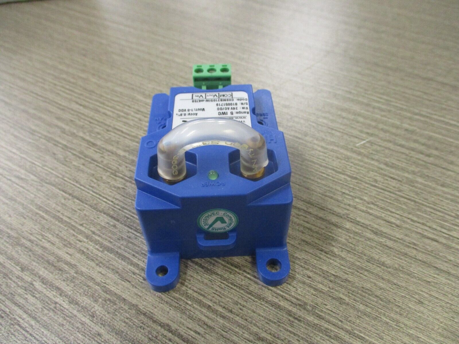 Ashcroft Static Pressure Sensor 049545007 Supply : 24 V AC/DC *New Surplus*