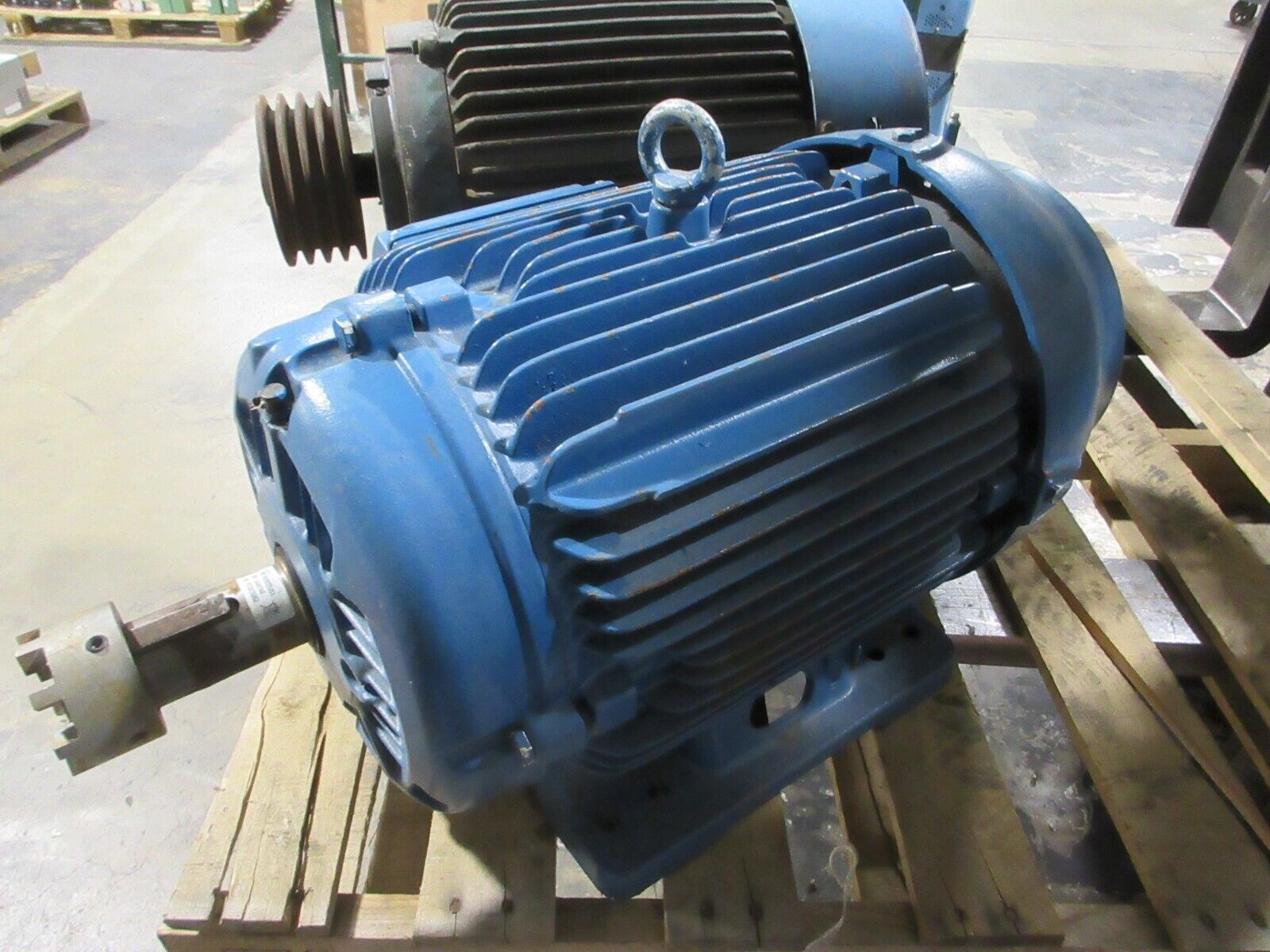 WEG AC Motor 01009ET3E284T-W22 10HP 880RPM 230/460V 3Ph 60Hz 284/6T Frame Used