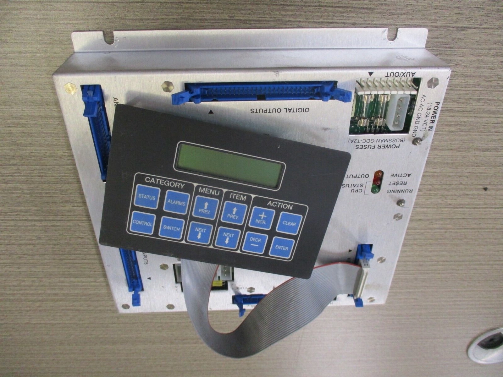 McQuay Chiller Control Module 860-654873B-06 W/ Keypad. Used.