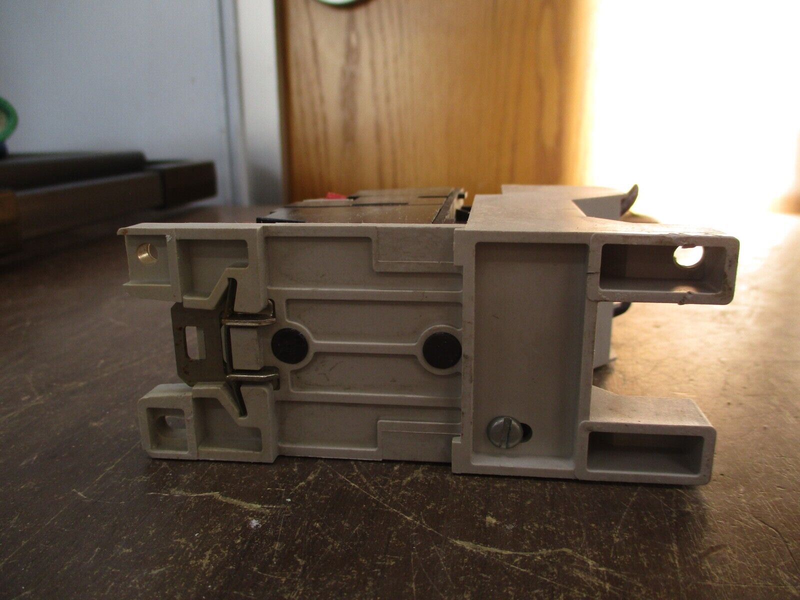 ABB Solid State Overload Trip: 7.5-11A w/ DIN Rail Adapter Used