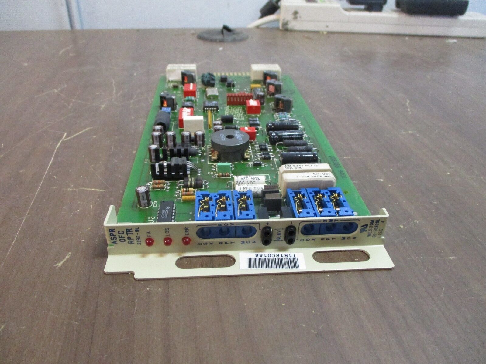 Wescom ASPR OFC Repeater Module 91-31929L Iss. 4 Used