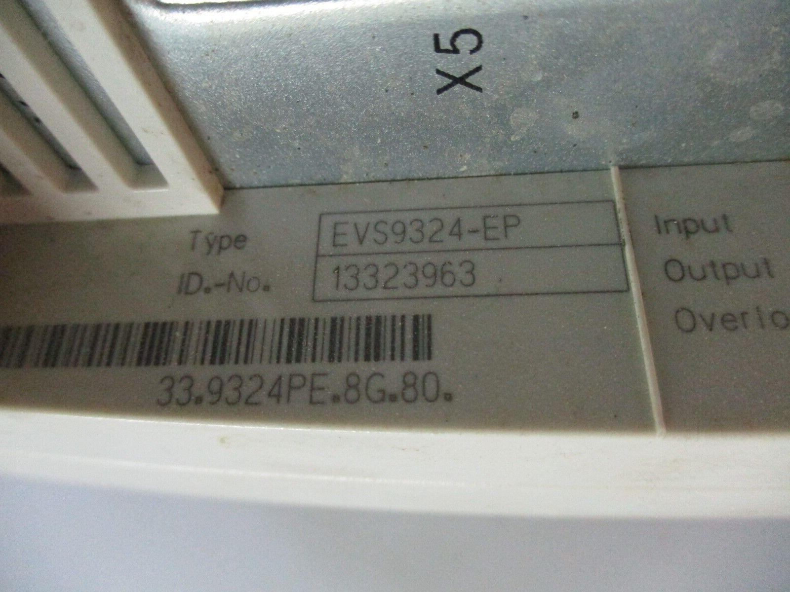 Lenze Servo Controller EVS9324-EP w/ Interbus S Module Used