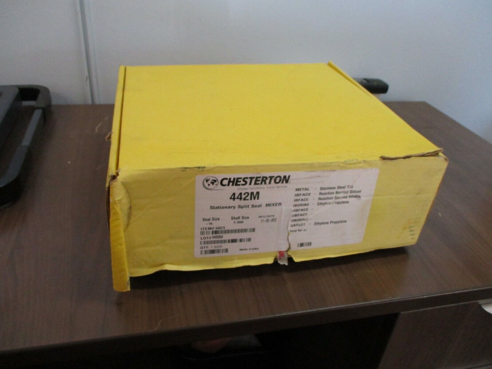 Chesterton 442M Mixer Stationary Split Seal 646379 Seal Size: -16 New Surplus