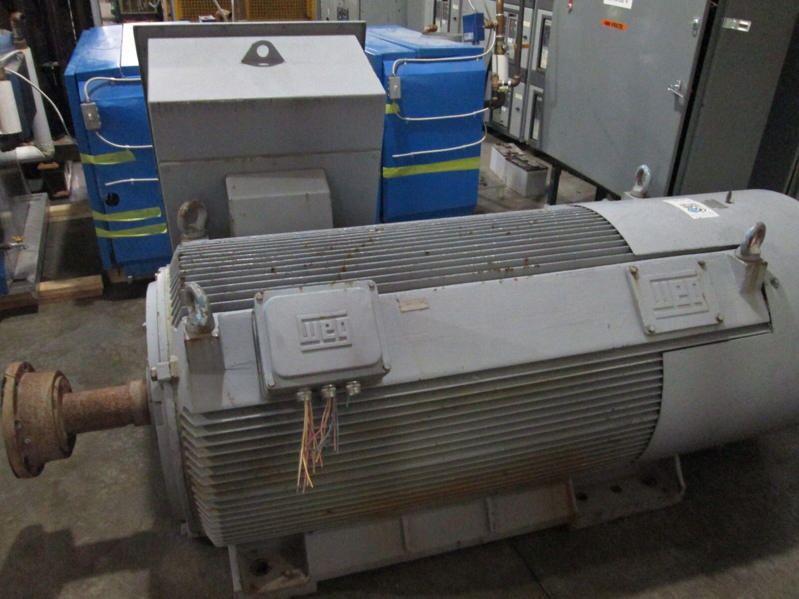 WEG Motor HGF 6811 1000HP 1800RPM 4160/2300V 124/224A TEFC Enclosure Used