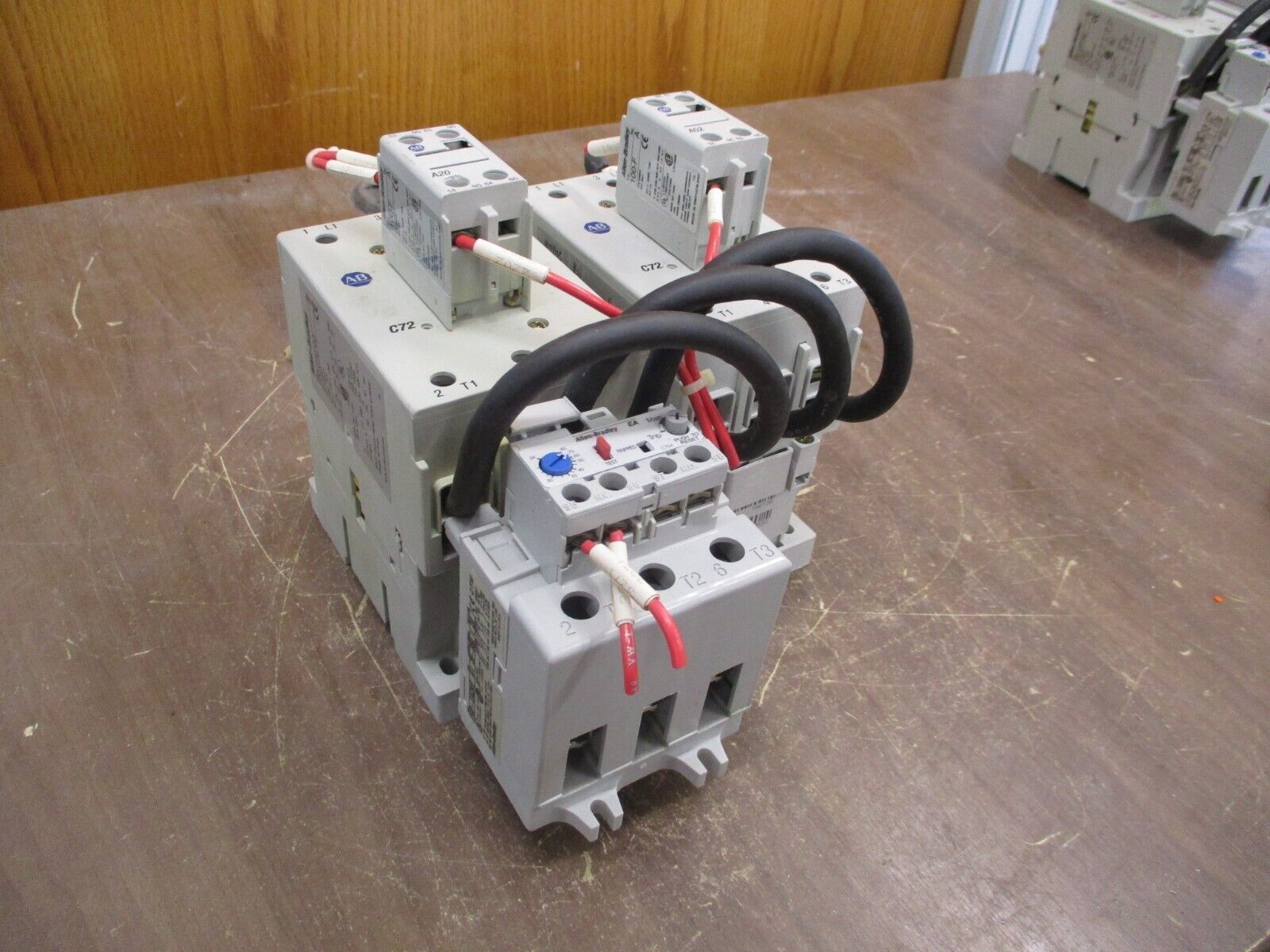 Allen-Bradley Reversing Starter 100-C72*00 / 193-EA2KE 120V Coil Trip: 26-85A