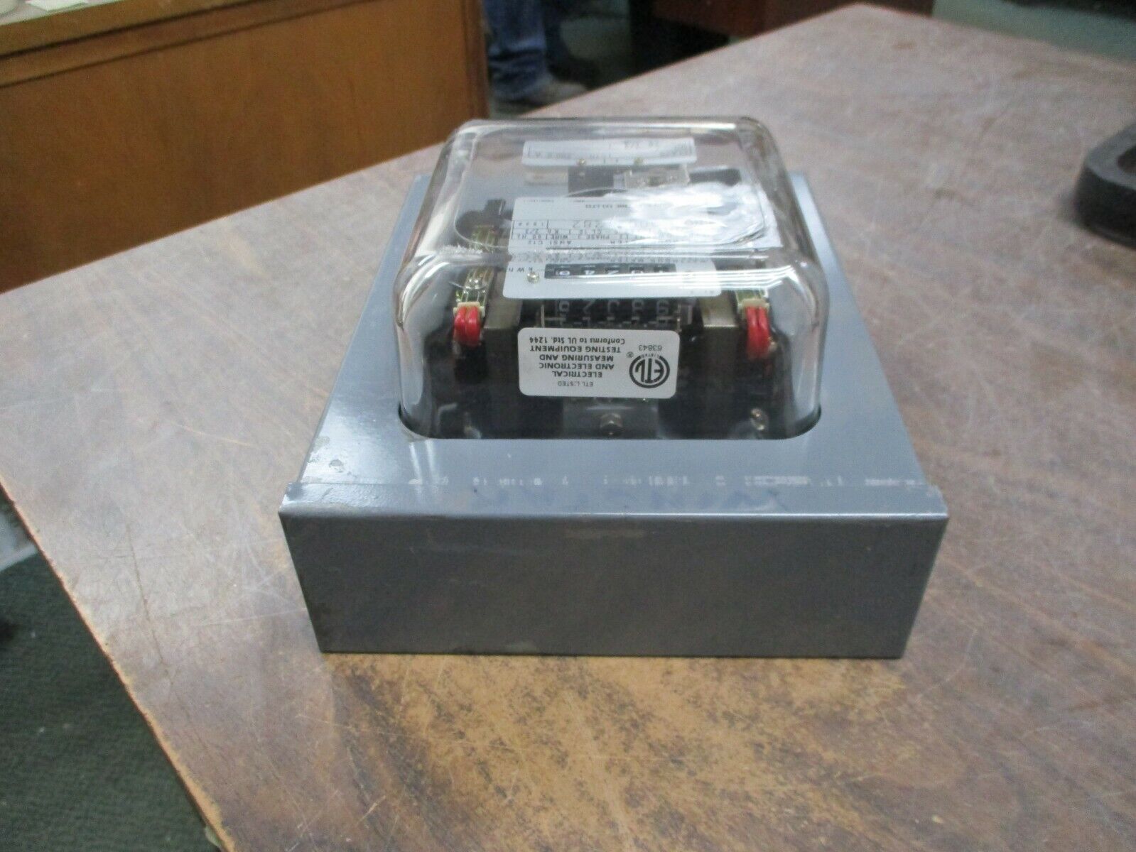 Osaki Watthour Meter 0W09HT 120/208V 60Hz 2Ph 3W Used