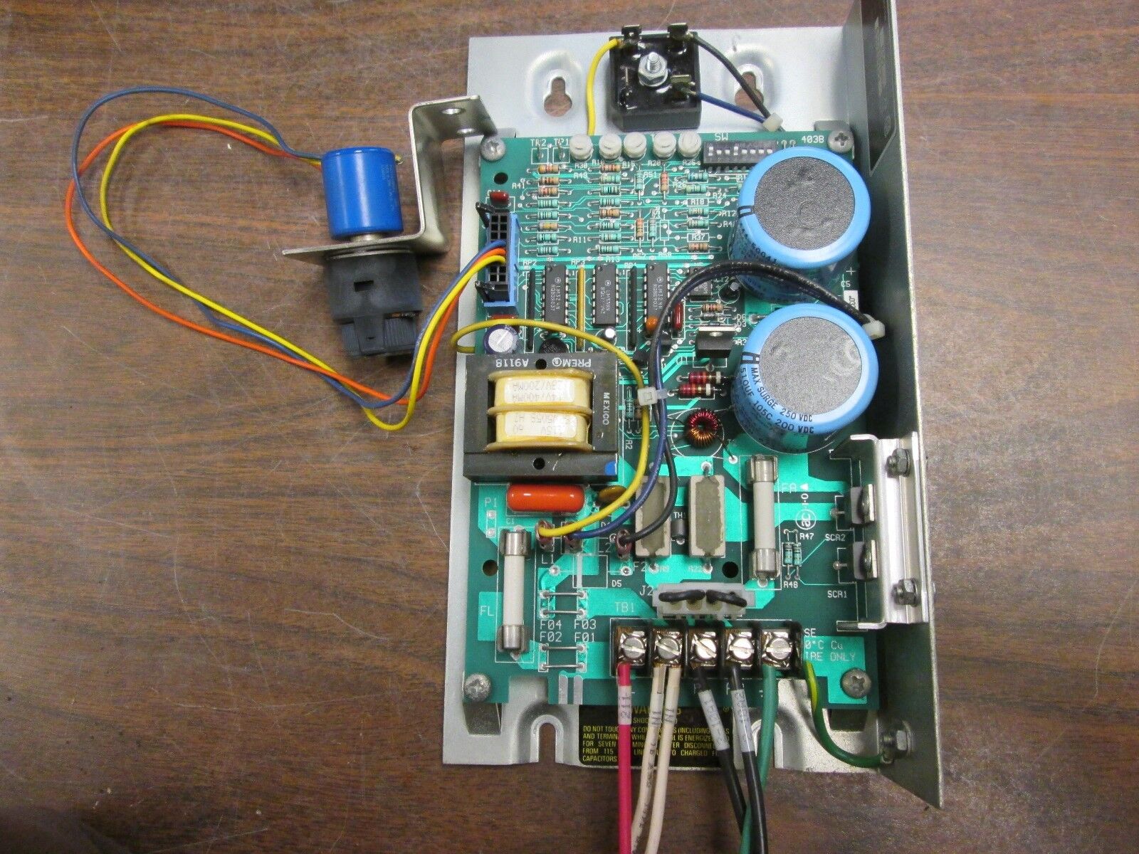 Bodine DC Motor Control Model 850 850SU055 115VAC 50/60Hz 9.0A 1Ph Used