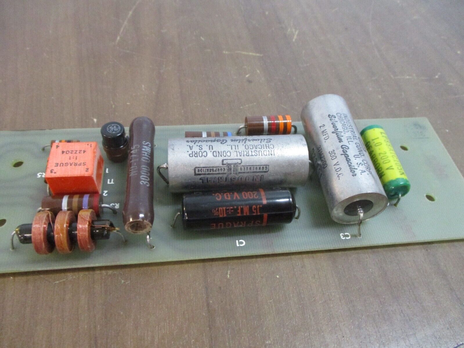 Leeds & Northrup Capacitor Board 444060 Rev. 2 *No Box* New Surplus