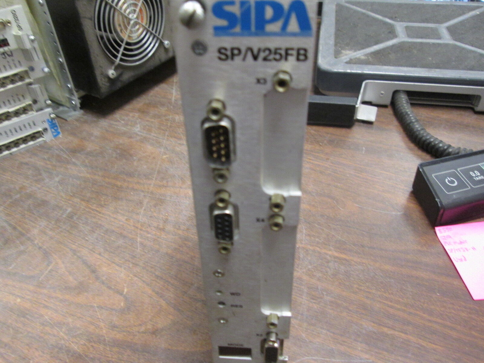 SIPA Control/Interface Module SP/V25FB *Cracked Bracket* Used