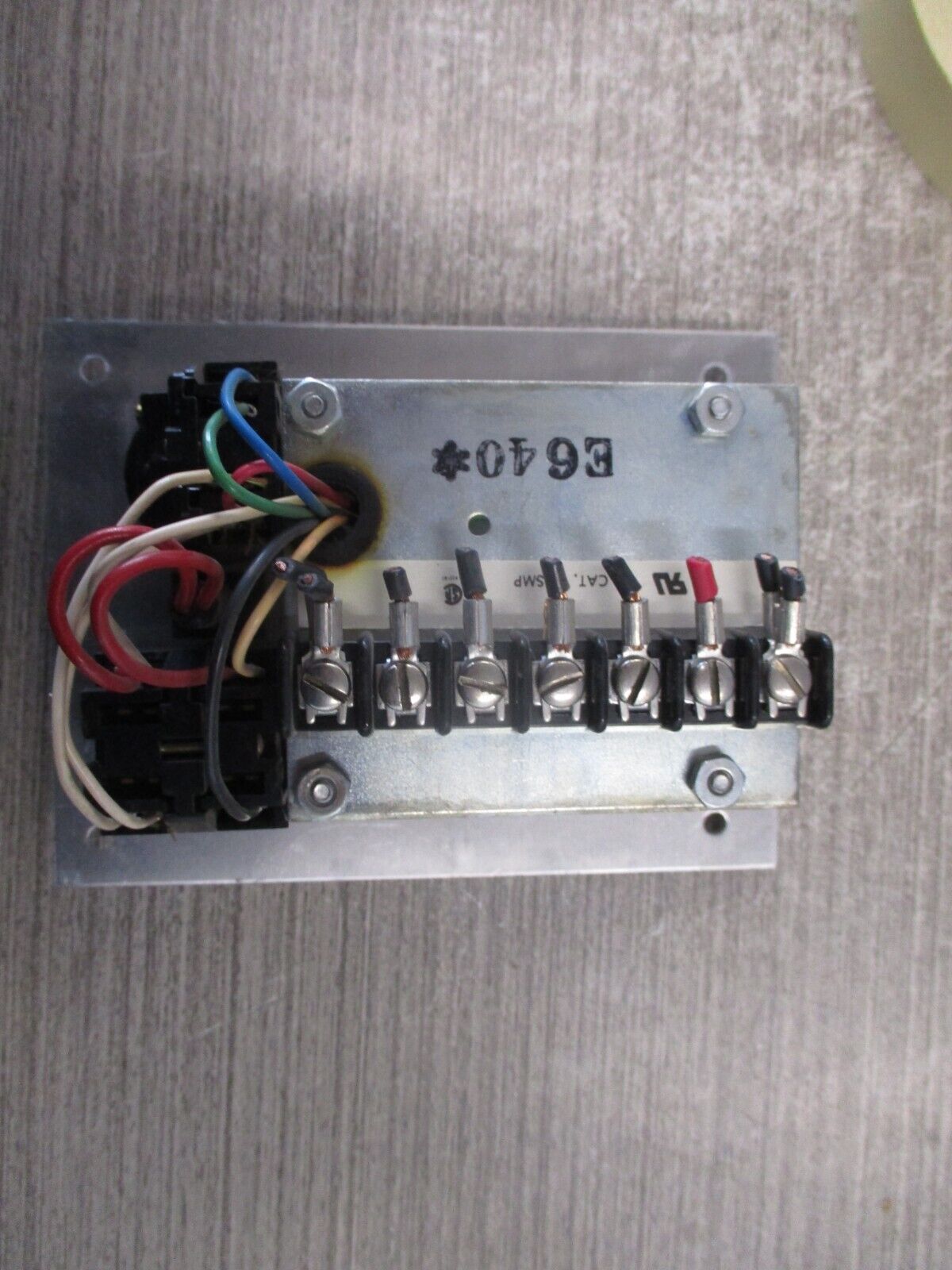 GE Ground Break System Monitor Panel TGSMP Used