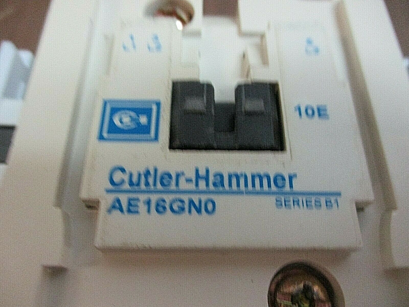 Cutler-Hammer Starter AE16GN0/C306GN3 120V Coil Used