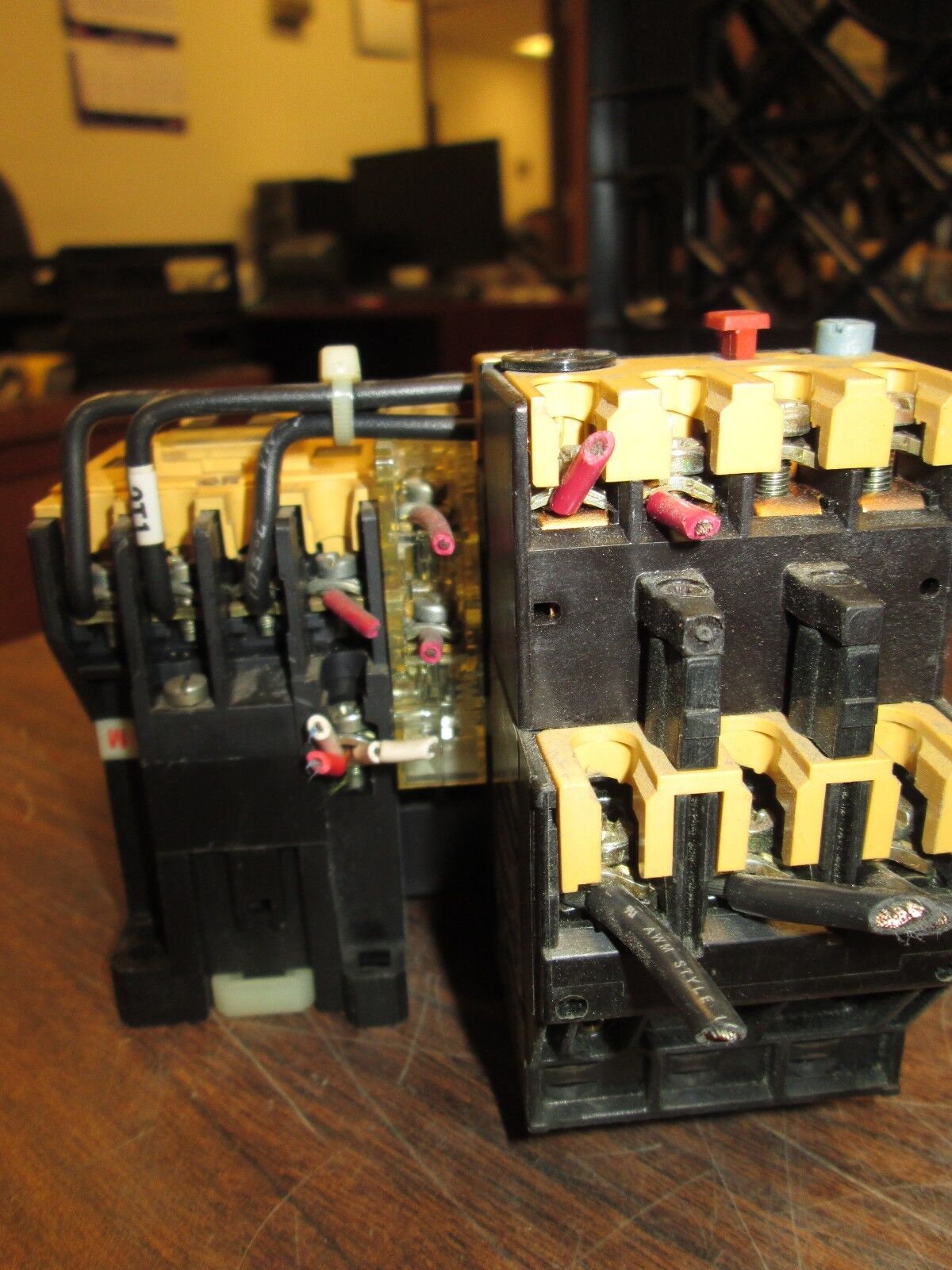 Allen-Bradley Reversing Contactor 100-A12ND3 193-BSC 199-FSMA1 120V Coil Used