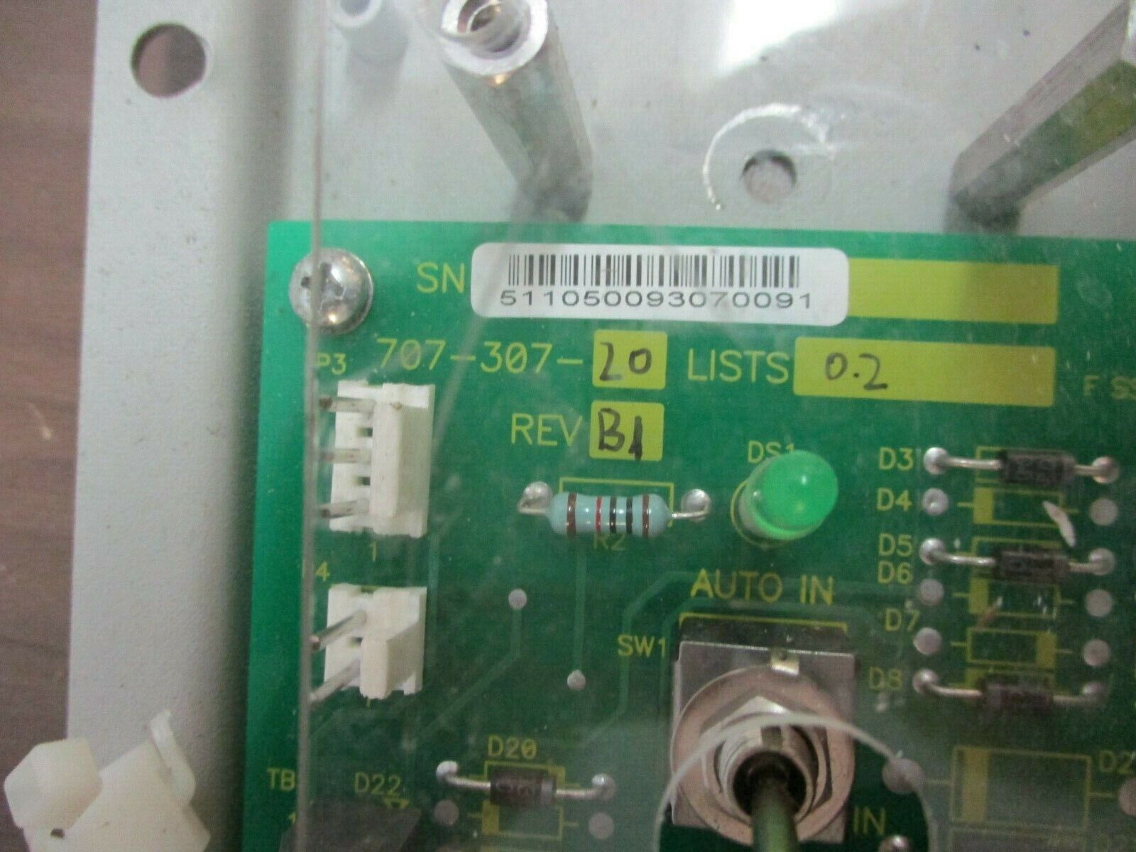 Argus Technologies Dual LVD Control 707-307-20 Rev. B1 Lists: 0.2 Used