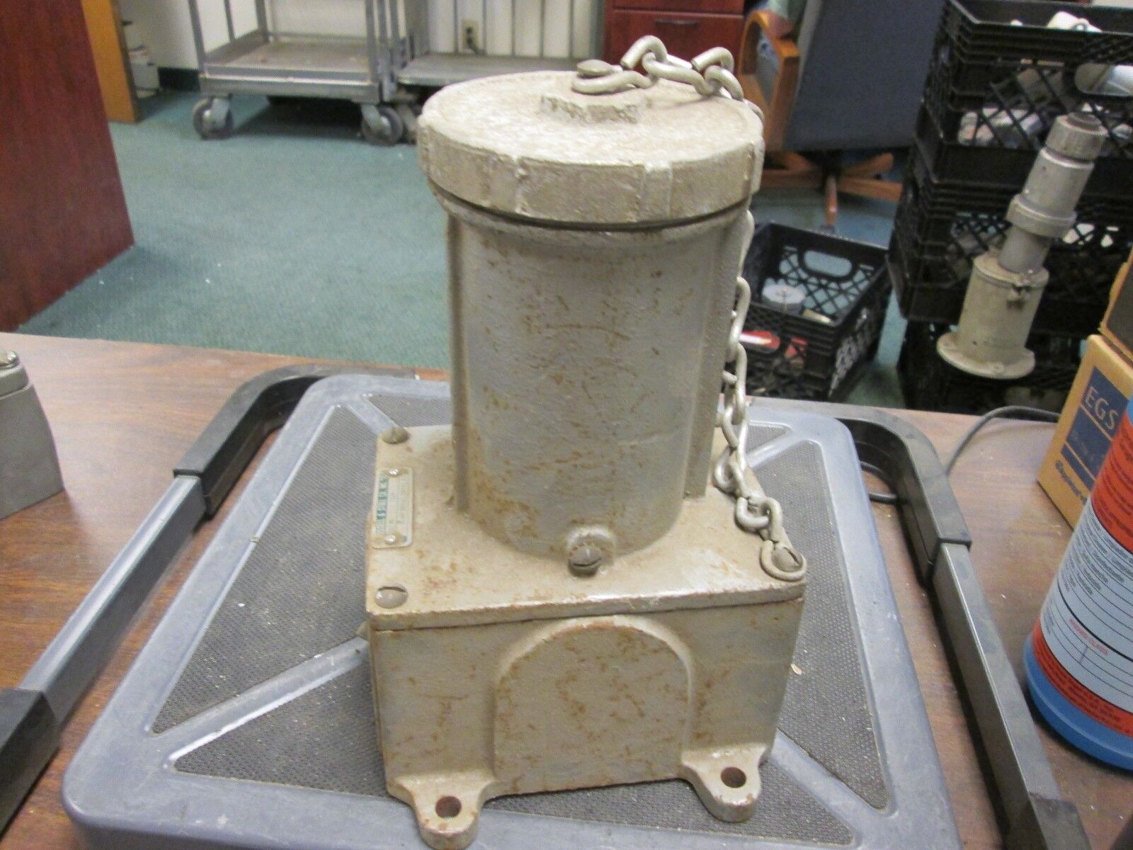 RussellStoll Receptacle w/ Base SCR7324 60A 600V 4W