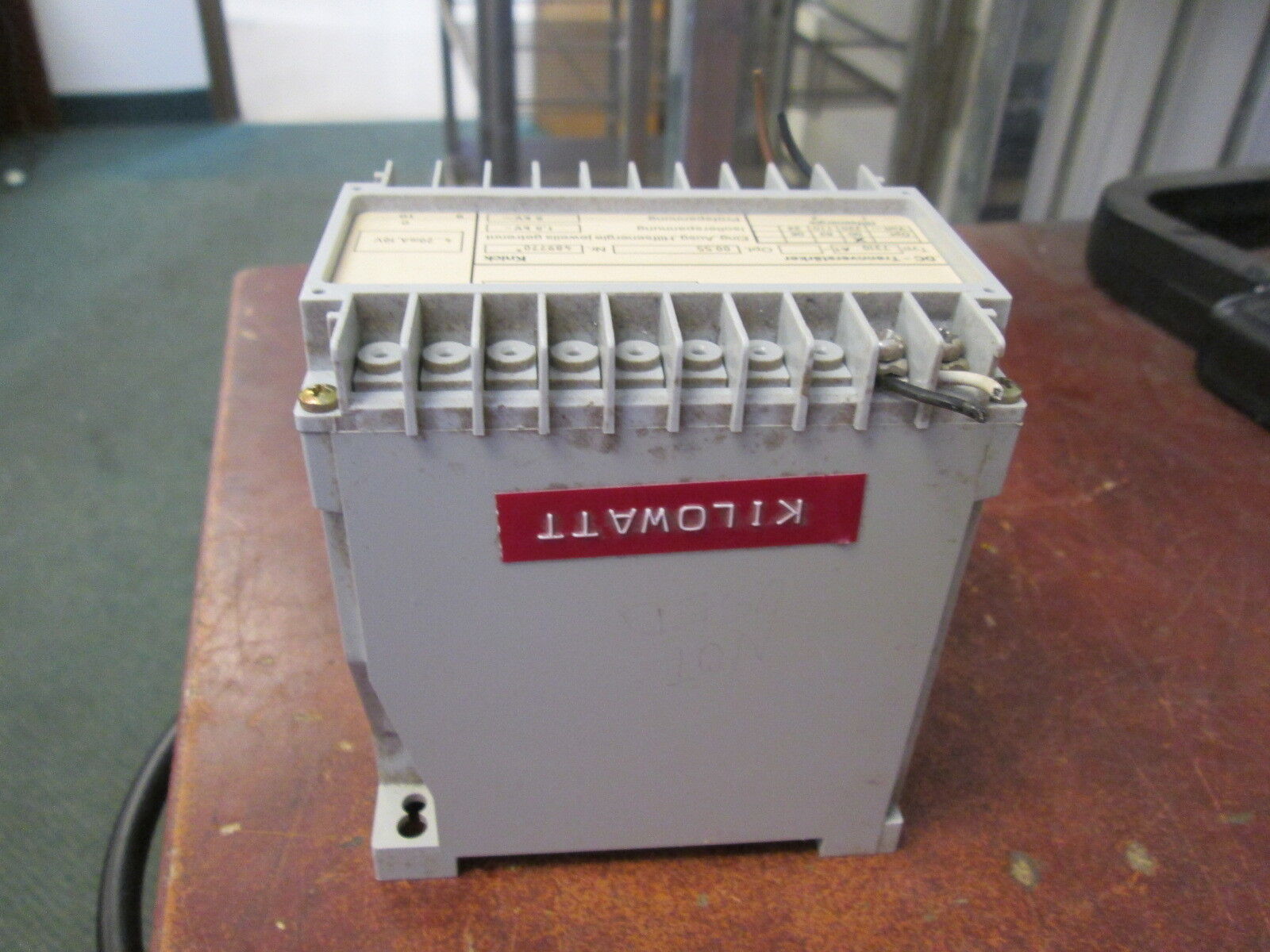 Knick DC Trennverstarker/Amplifier 7310A1 220V Output: 4-20mA 10V Used