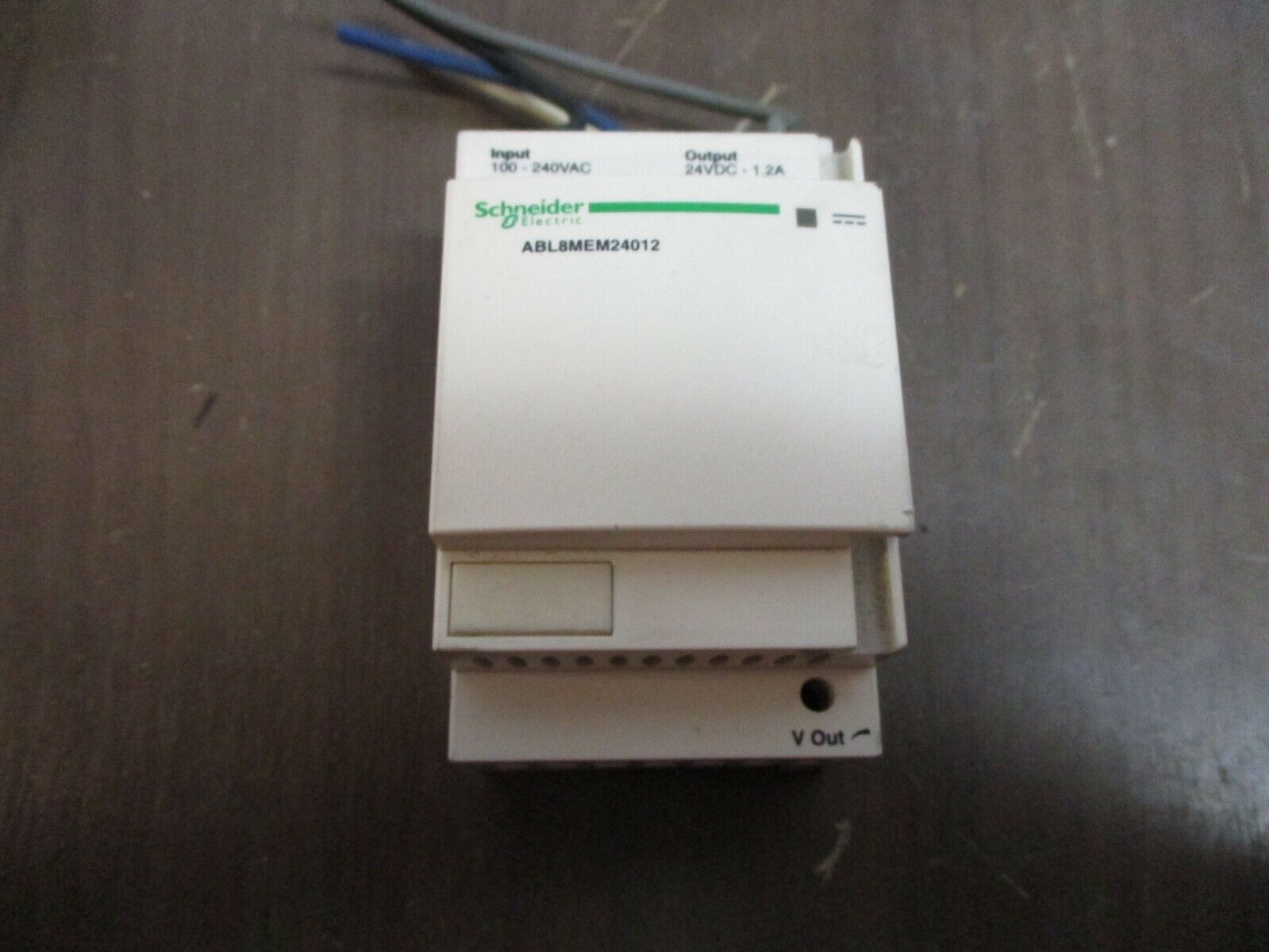 Schneider Electric DC Power Supply ABL8MEM24012 Input: 100-240VAC Used