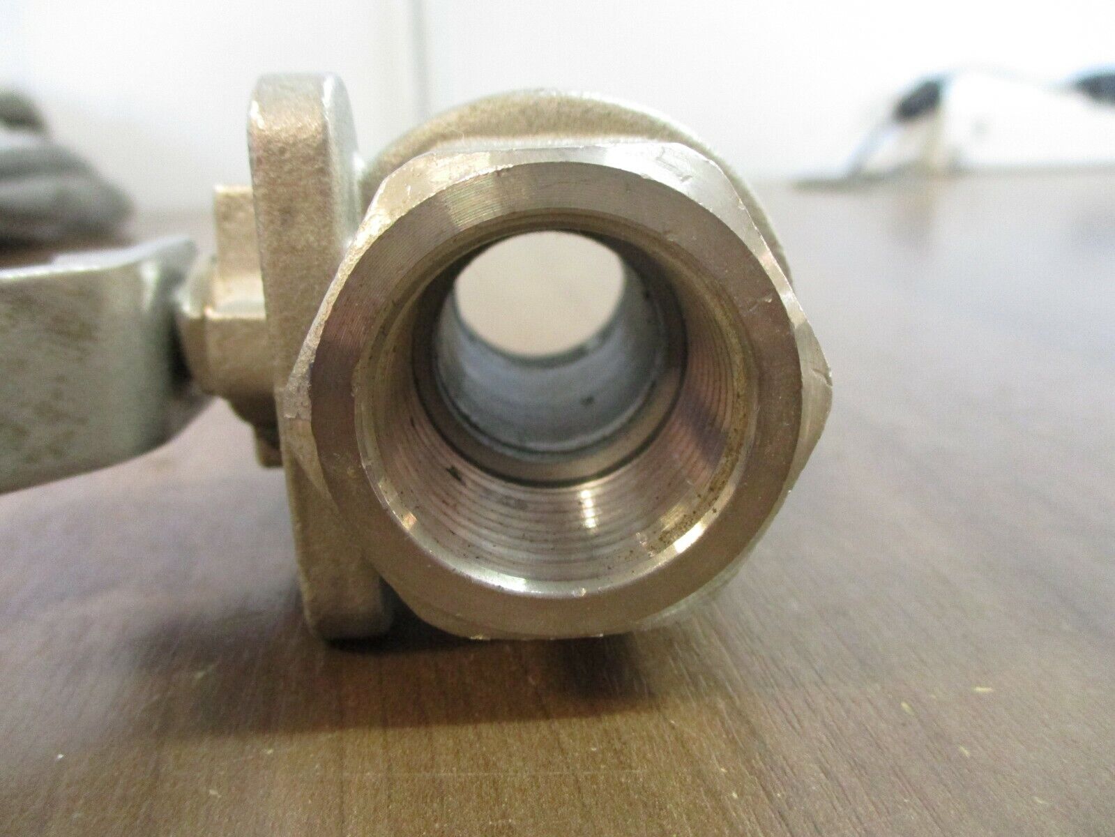 J-Flow Controls Stainless Steel Ball Valve JF1005 Size: 3/4" 2000 WOG Used