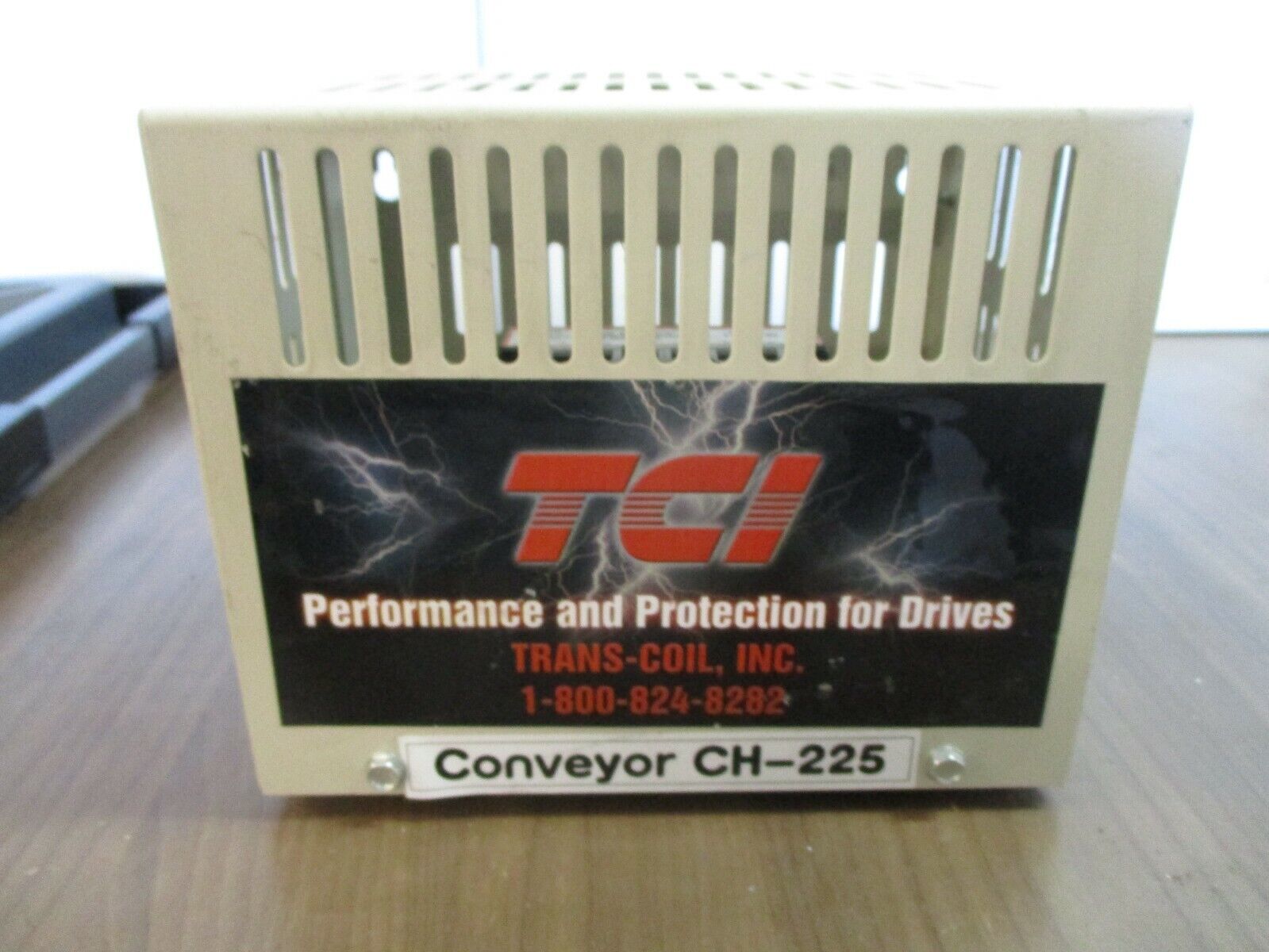 TCI KDR Drive Reactor KDRA1LC1 Motor Amps: 3.4A 3Ph 50/60Hz 600V 6.4A Max Used