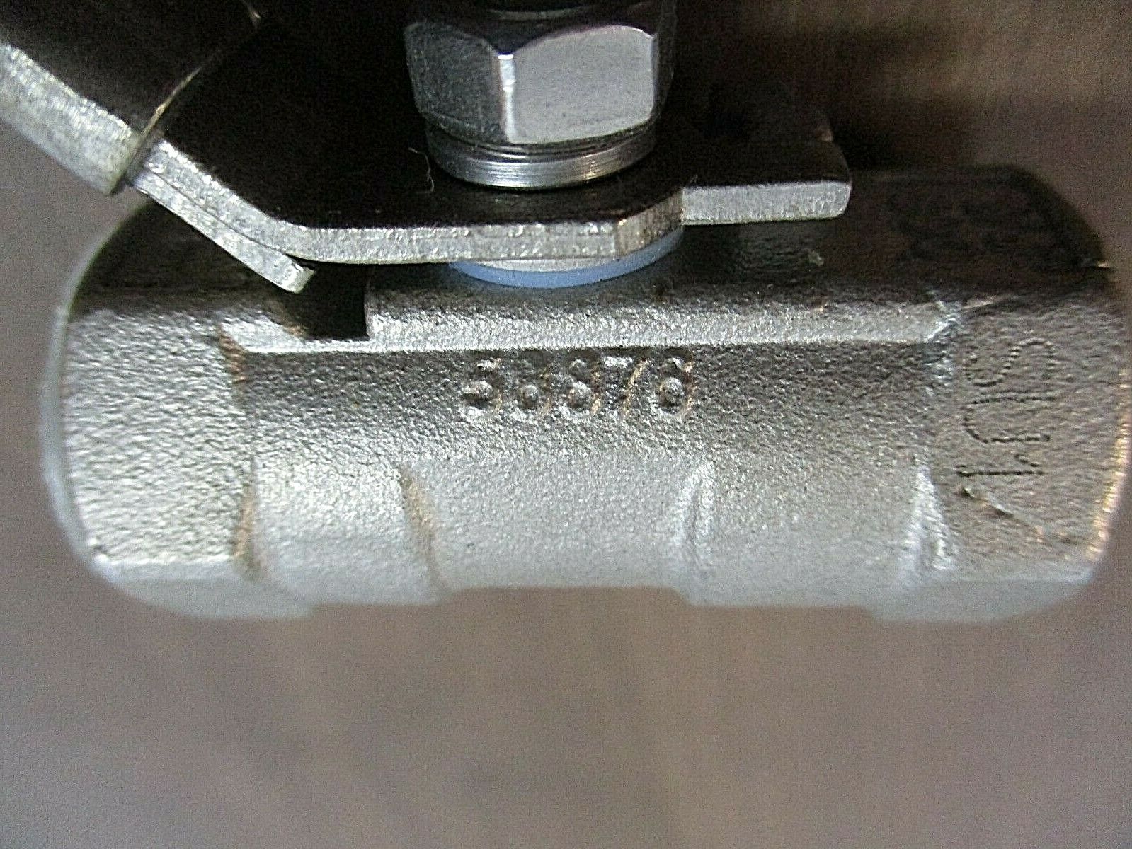 Sharpe Stainless Steel Ball Valve 58876 3/8" 800 CWP Used