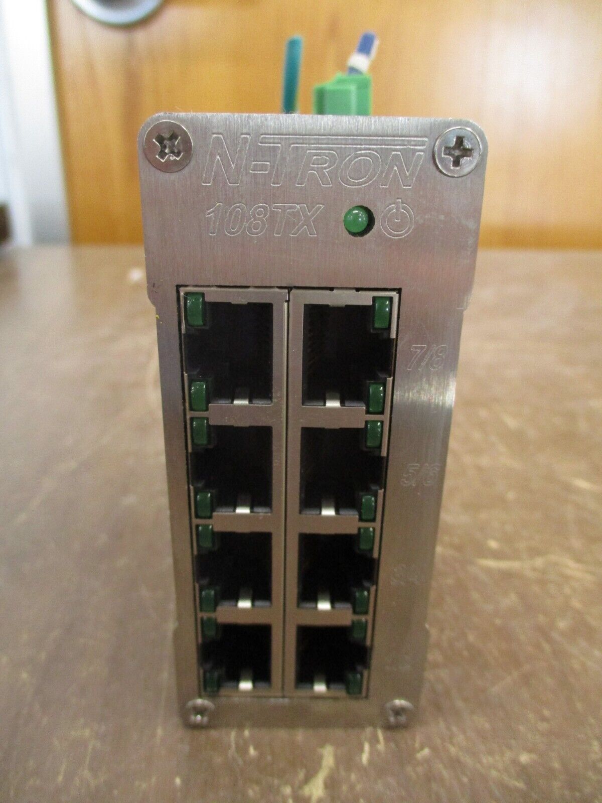 N-Tron Industrial Ethernet Switch 108TX 8-Port 10-30VDC 250mA Used