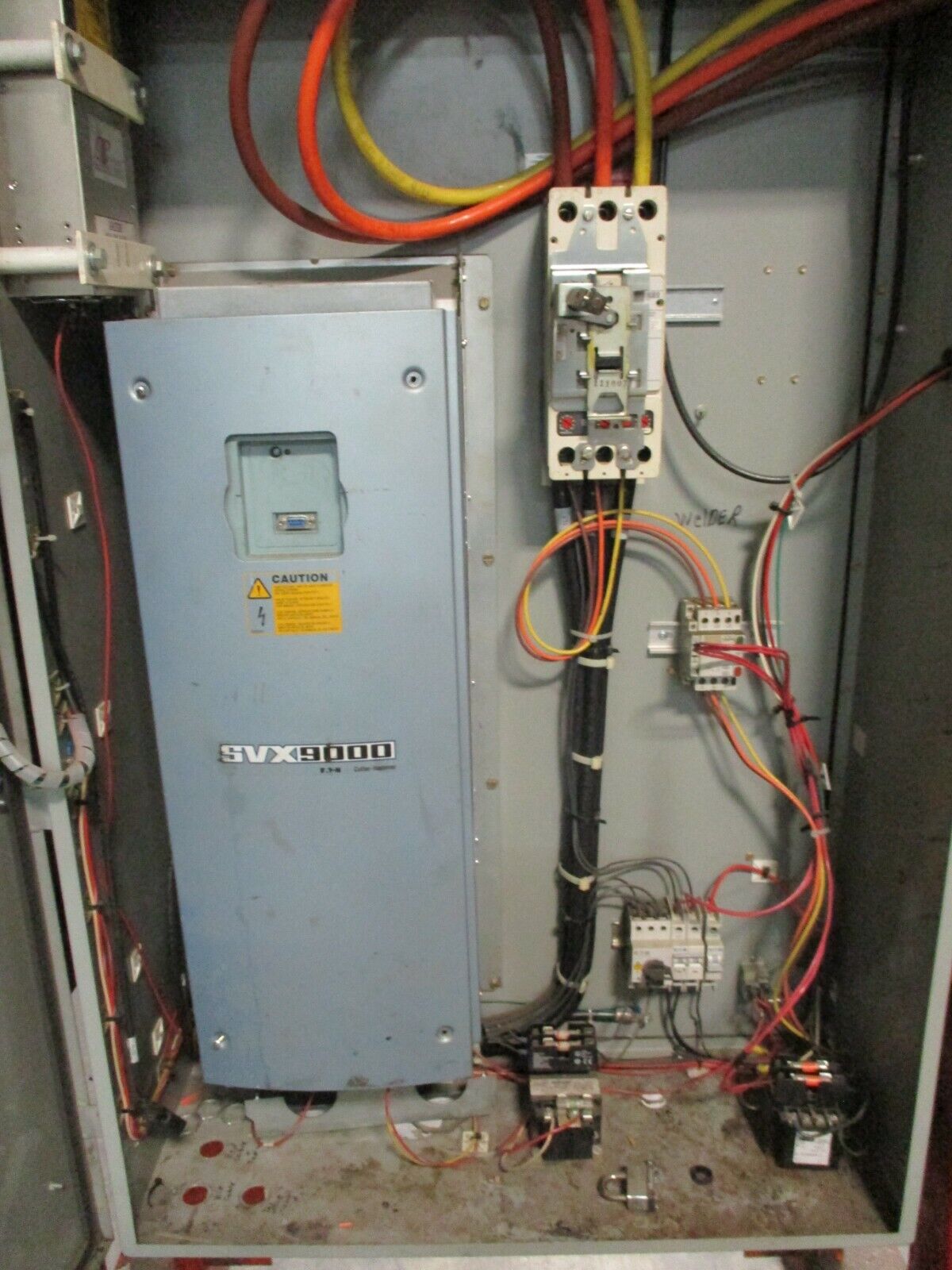 Eaton SVX9000 Nema 3R AC Drive SVX15034APP1 150HP 480V 3Ph Used