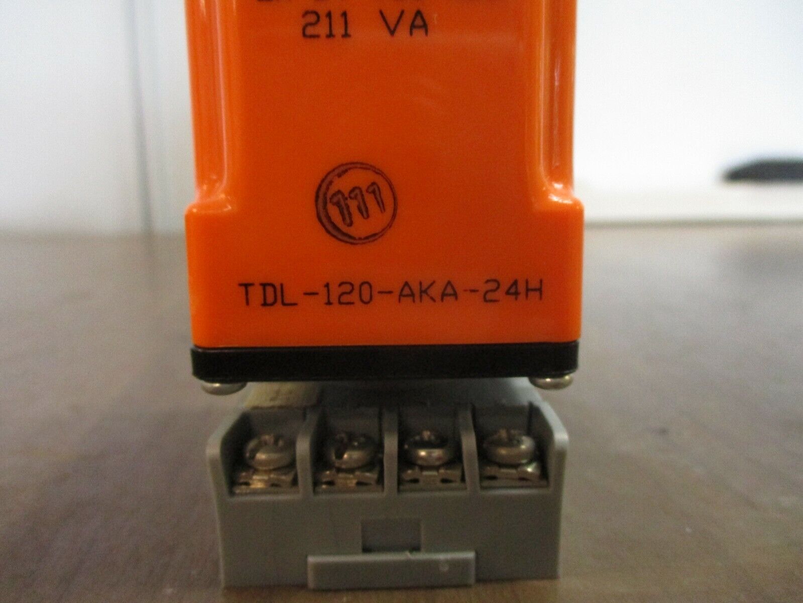 Diversified Electronics Time Delay Relay TDL-120-AKA-24H 120V Used