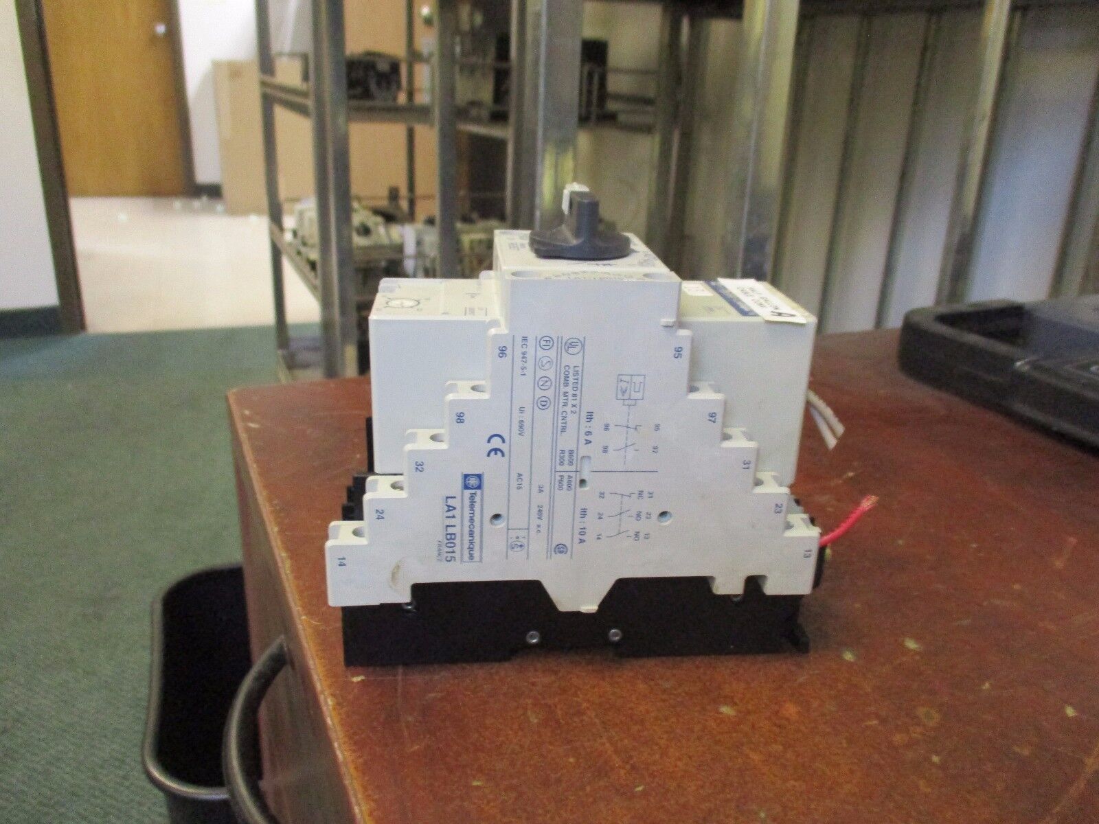 Telemecanique Manual Starter LD12 LB030/LB103P07 Range: 1.6-2.5A 18A Used