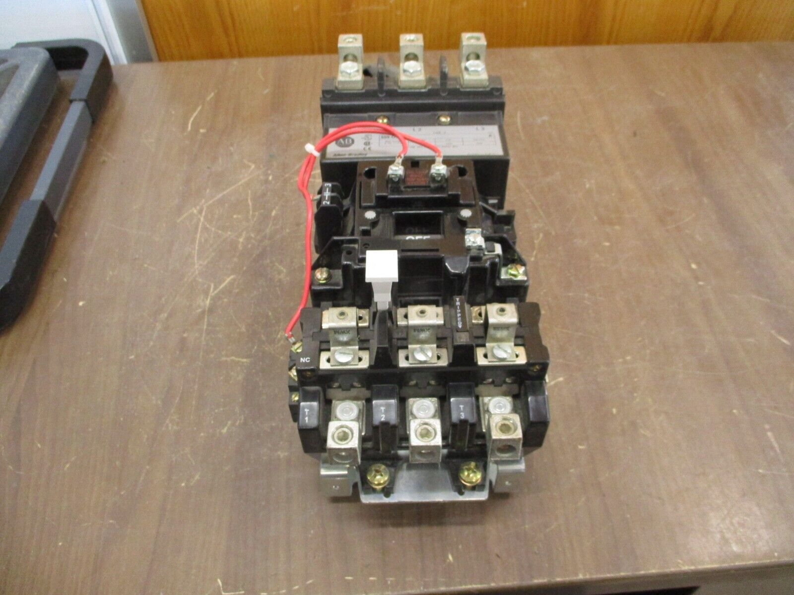 Allen-Bradley Size 3 Starter 509-DOD Ser. A 120V Coil 90A 600V Used