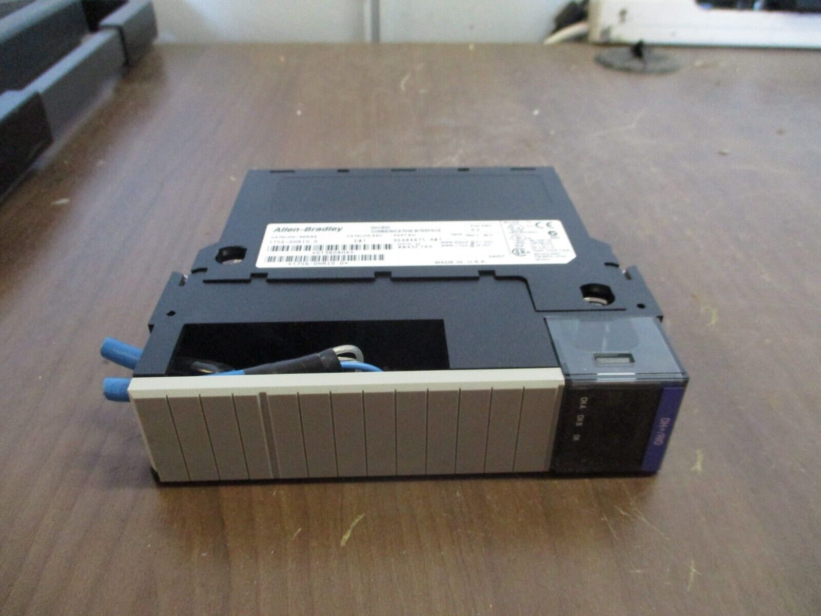 Allen-Bradley ControlLogix DH+/RIO Comm Interface Module 1756-DHRIO Ser. D Used