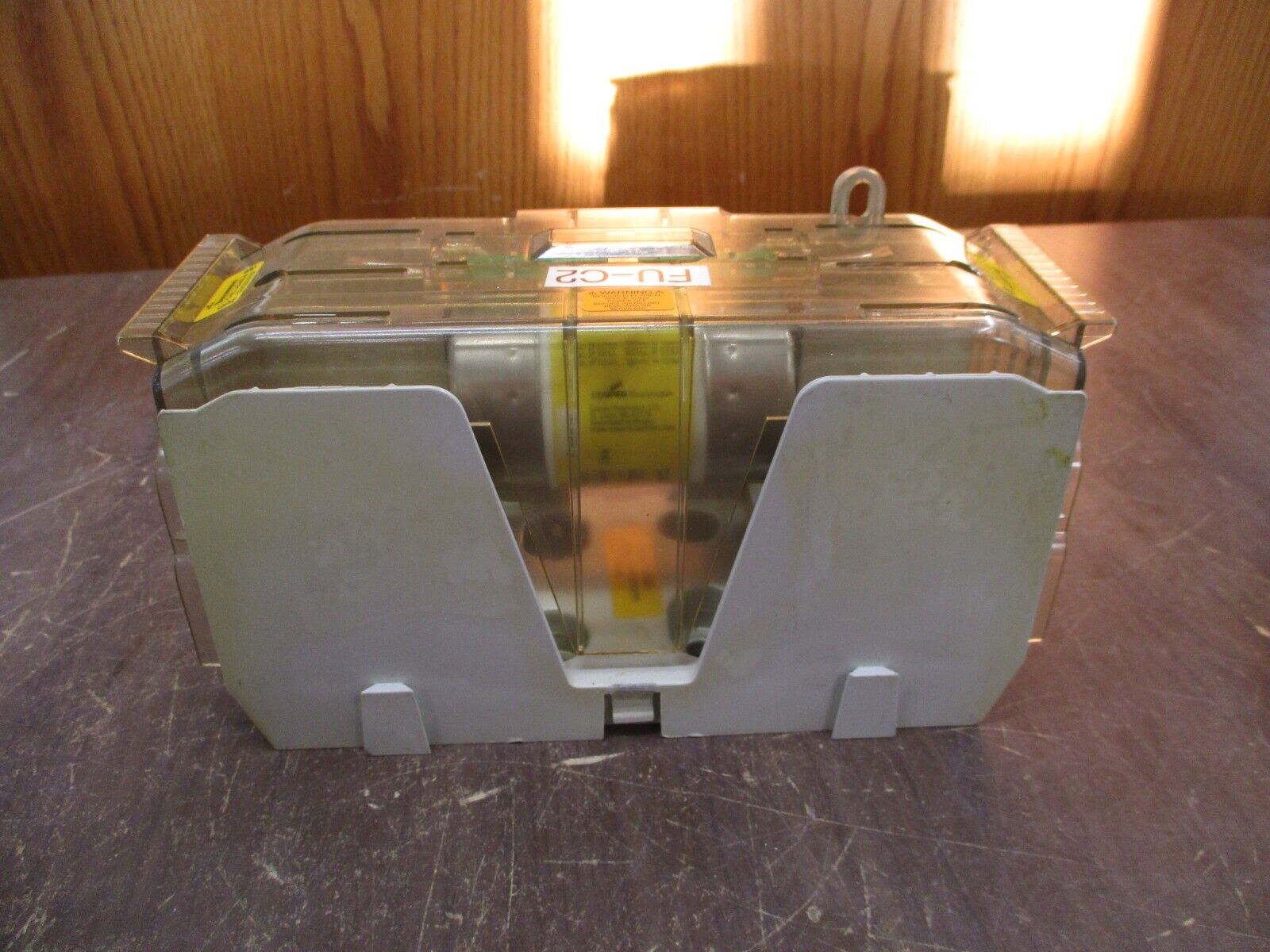 Cooper Bussmann Fuse Block JM60400-3CR 400A 600V 3P w/ (3) 350A Fuses Used