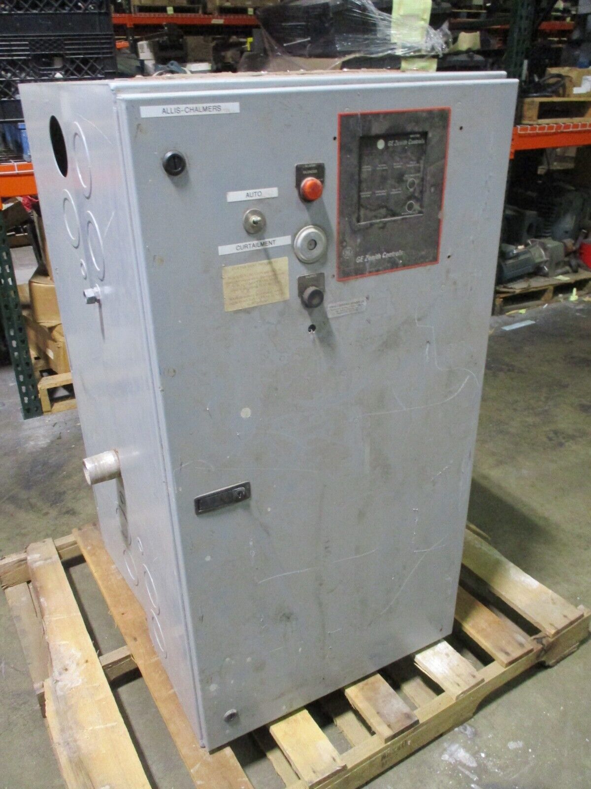 GE Zenith MX100 Automatic Transfer Switch ZTG2K40EC-5 400A 480V 3Ph 60Hz Used