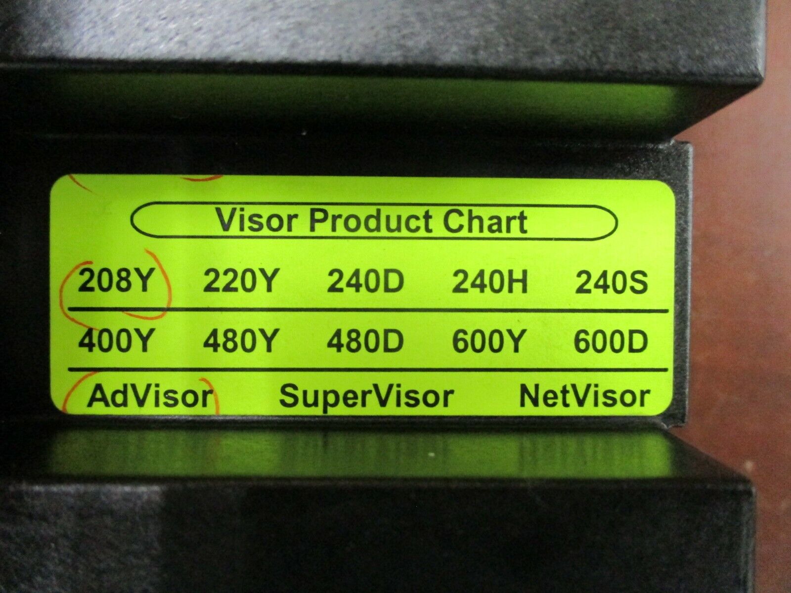 Cutler-Hammer Clipper Power System Surge Protection Device AdVisor Display 100KA