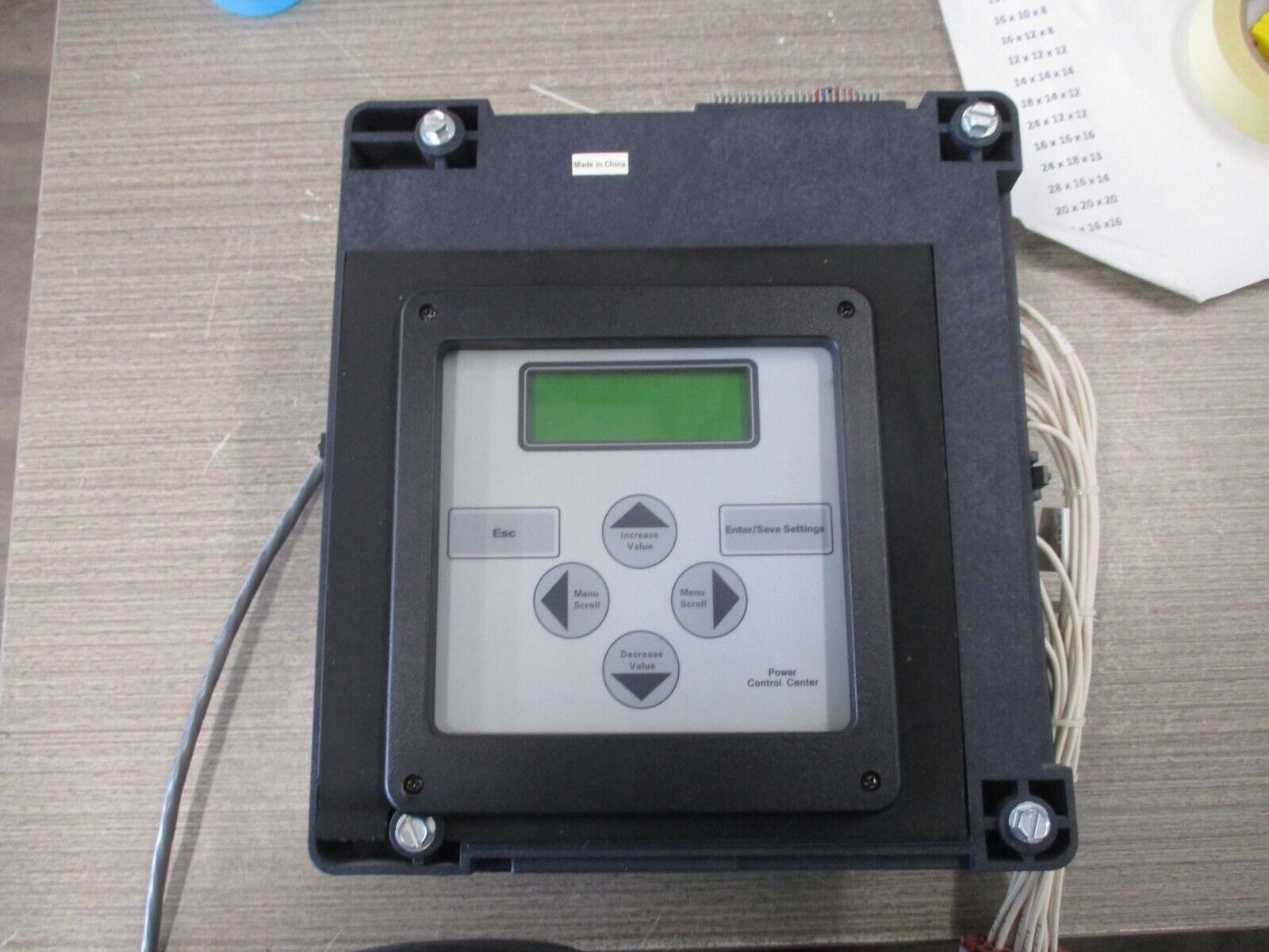 Asco Automatic Transfer Switch Controller 601873-002F Used