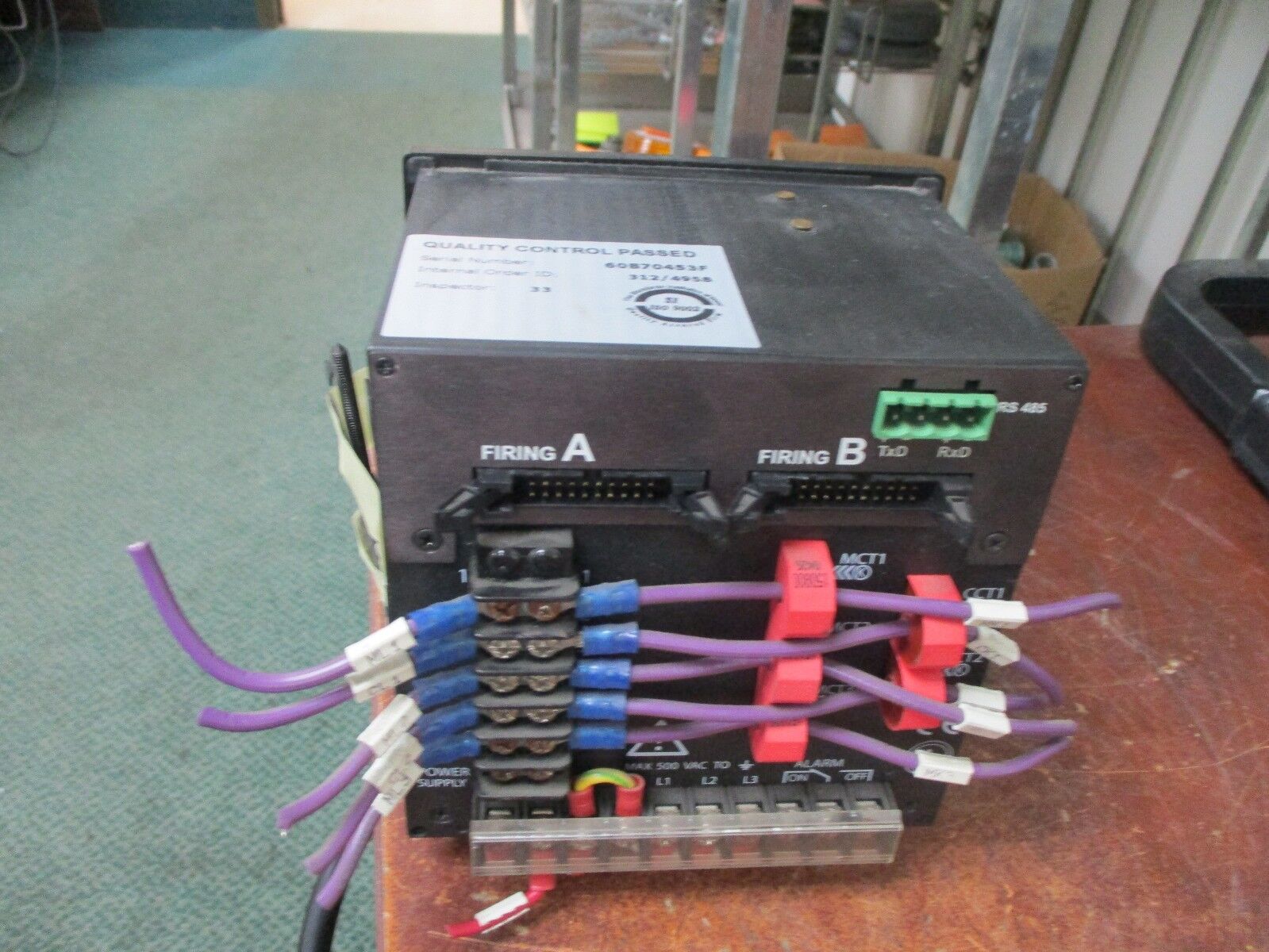 Elspec Activar Power Quality Monitor ACR2091-2 230V 1ph 50/60Hz 10VA Used